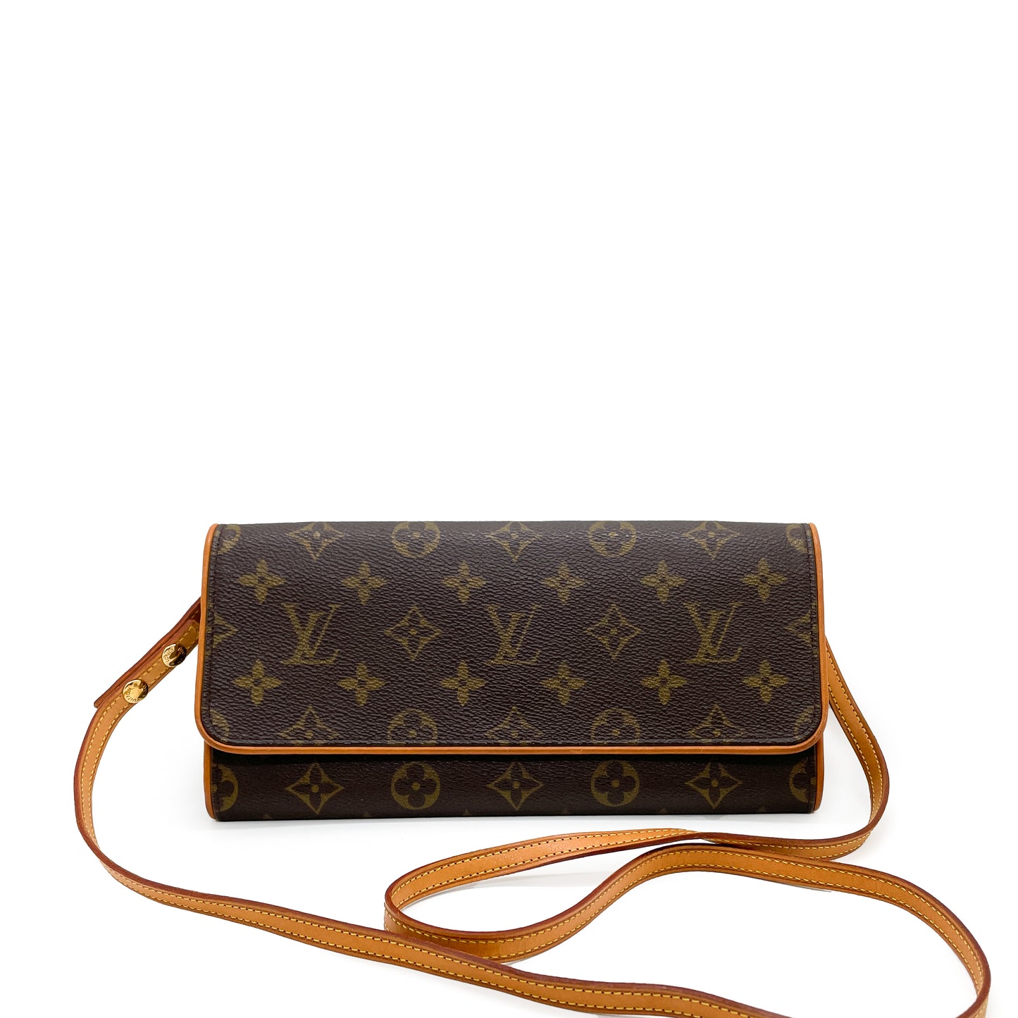 LOUIS VUITTON VINTAGE TWIN POCHETTE GM