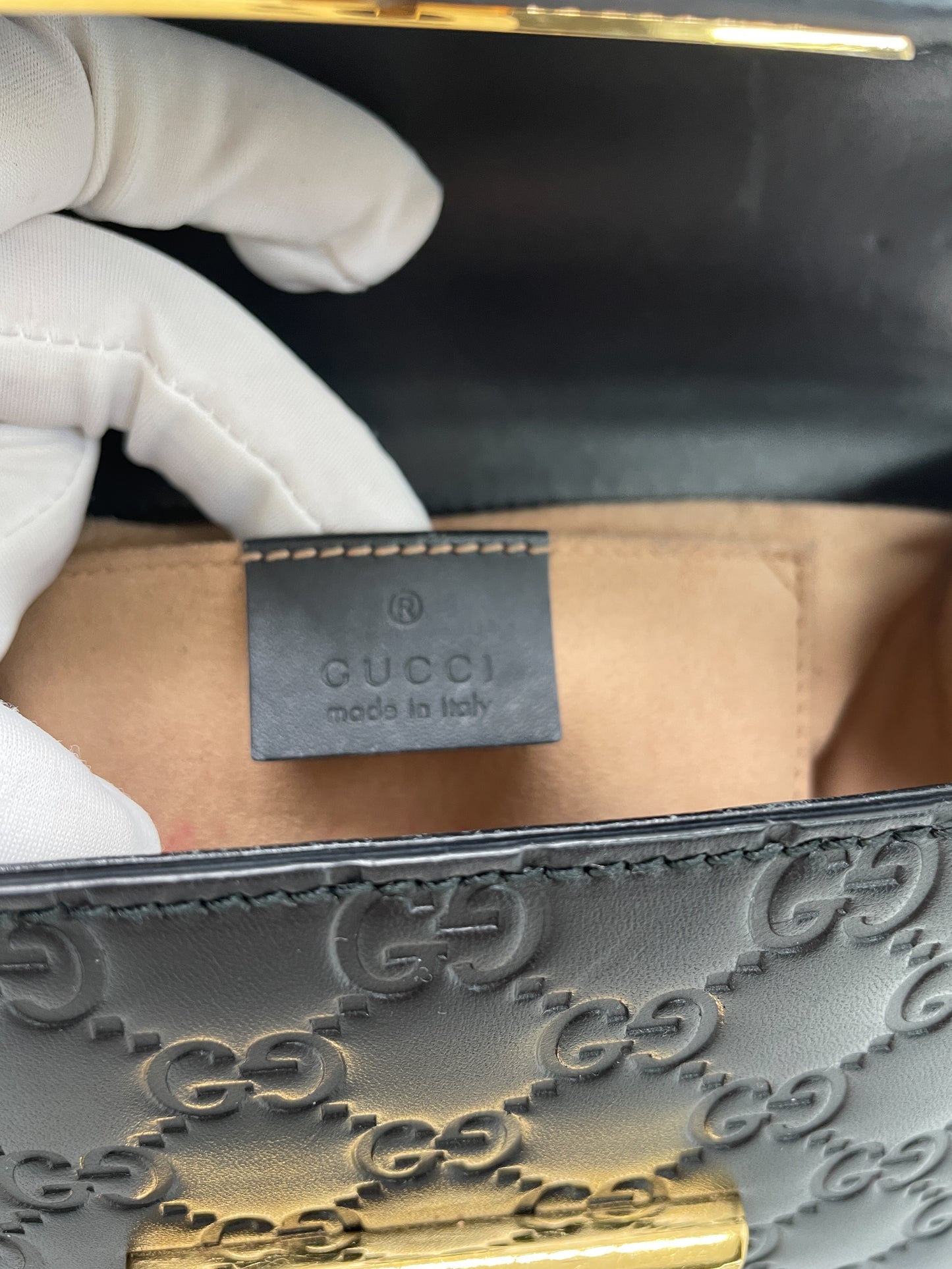 GUCCI PADLOCK SHOULDER BAG