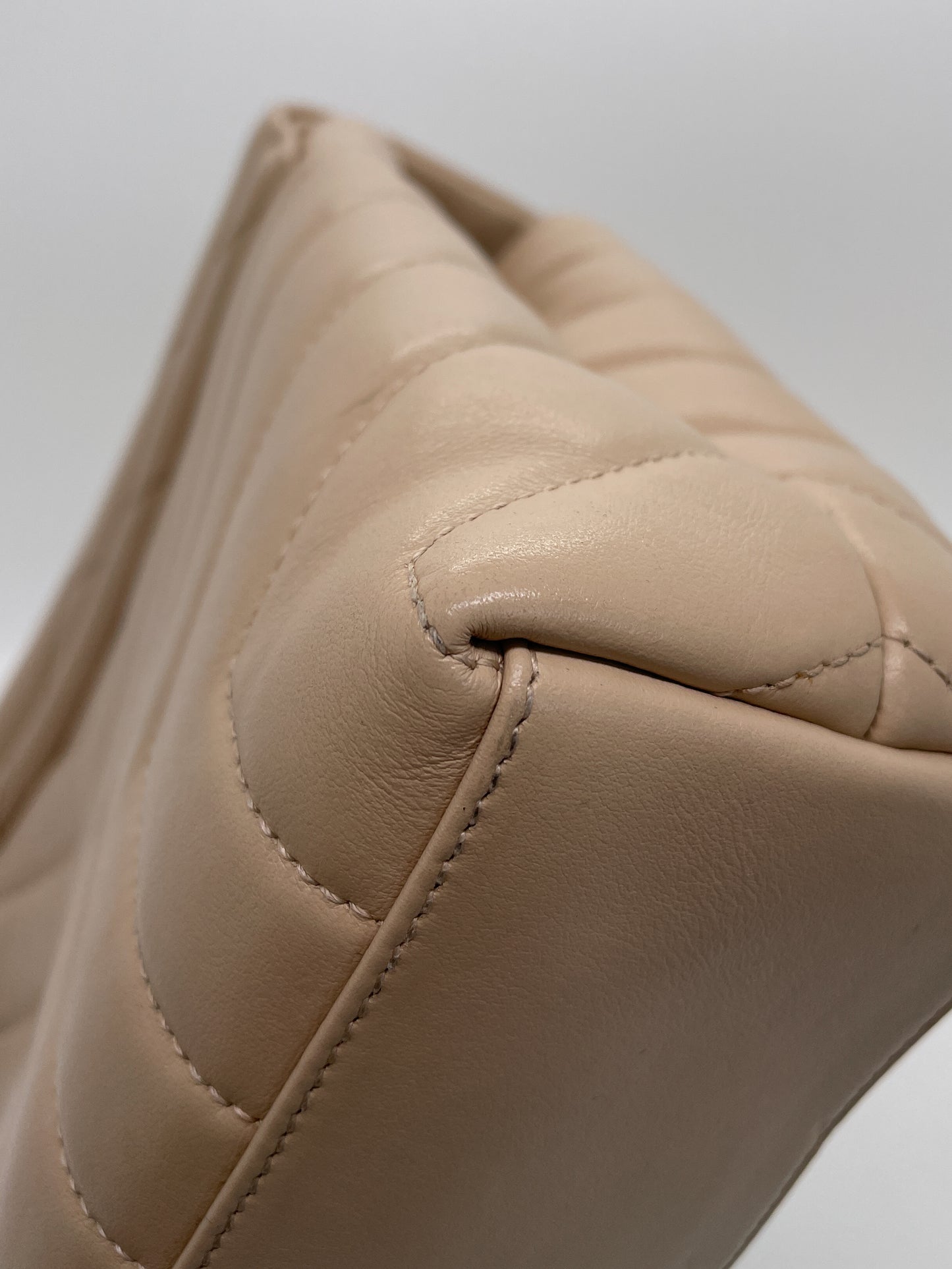 SAINT LAURNET SMALL LOULOU IN QUILTED LEATHER