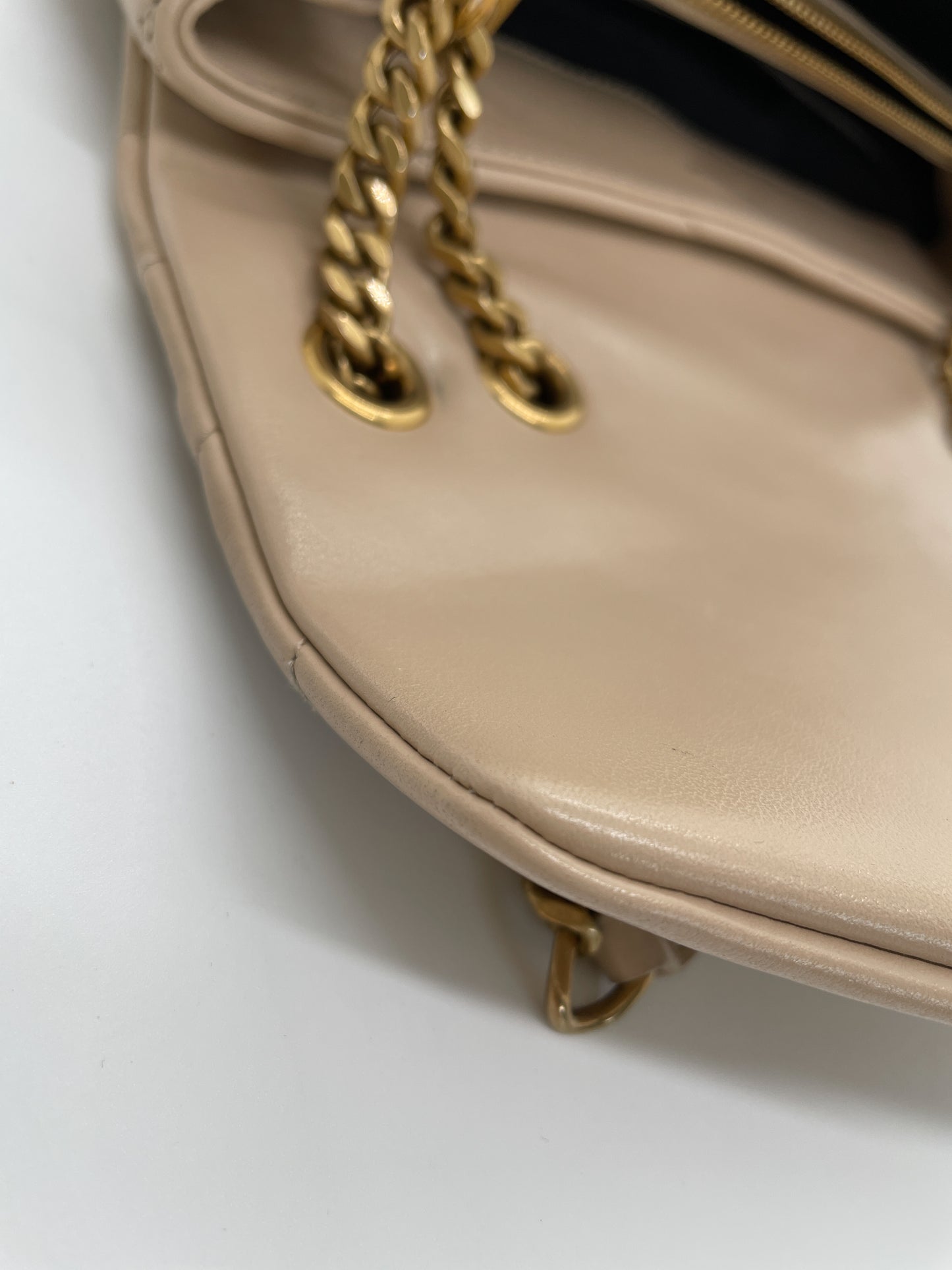 SAINT LAURNET SMALL LOULOU IN QUILTED LEATHER