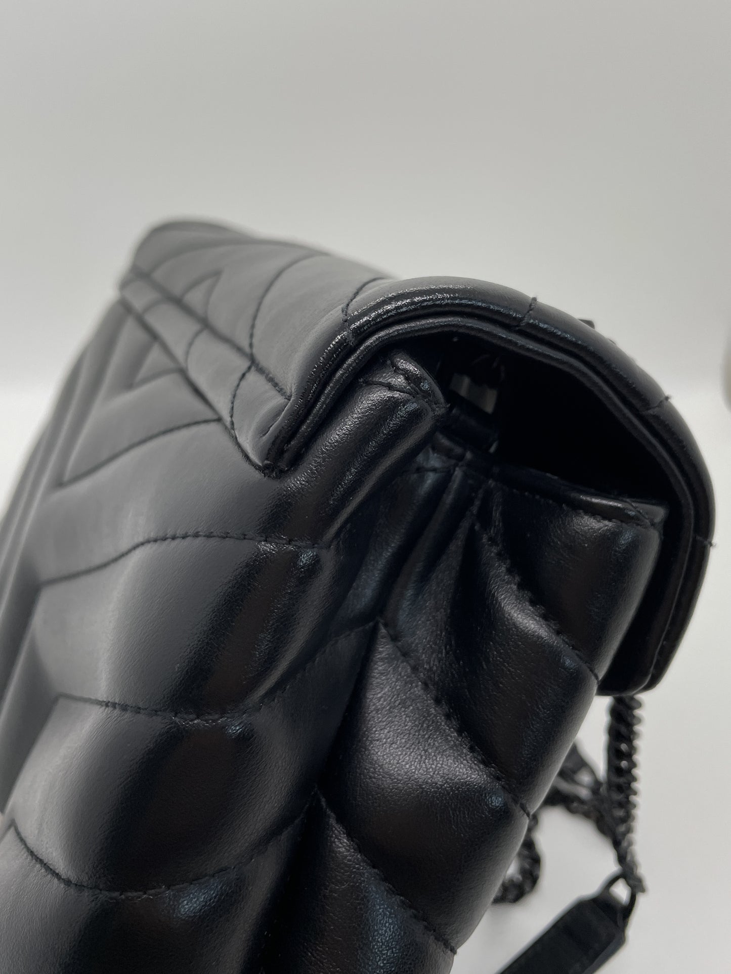 SAINT LAURNET SMALL LOULOU IN QUILTED LEATHER