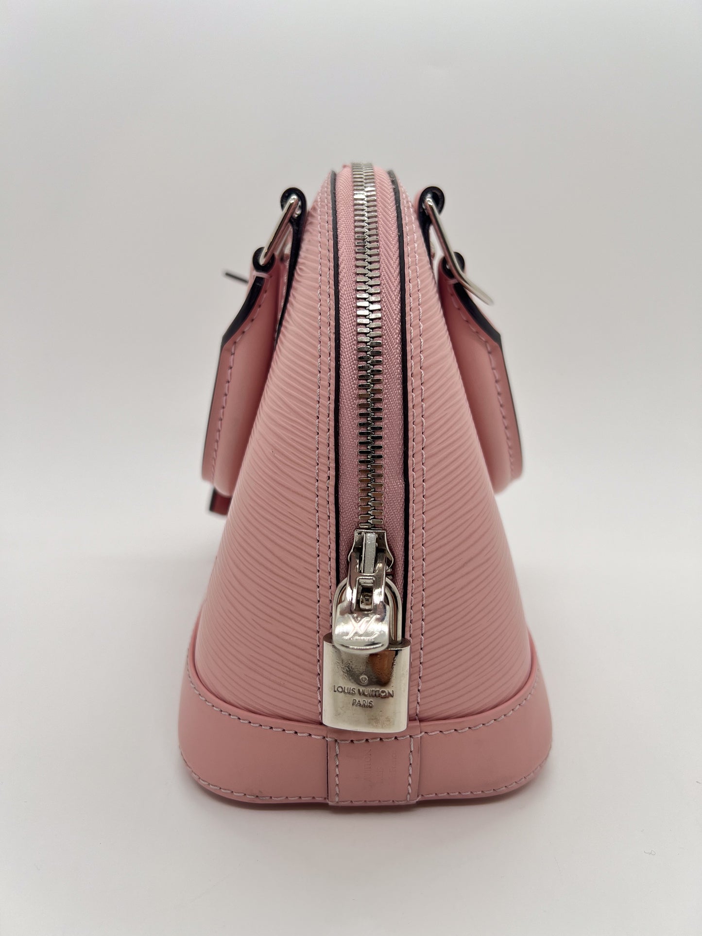 LOUIS VUITTON ALMA BB PINK EPI LEATHER