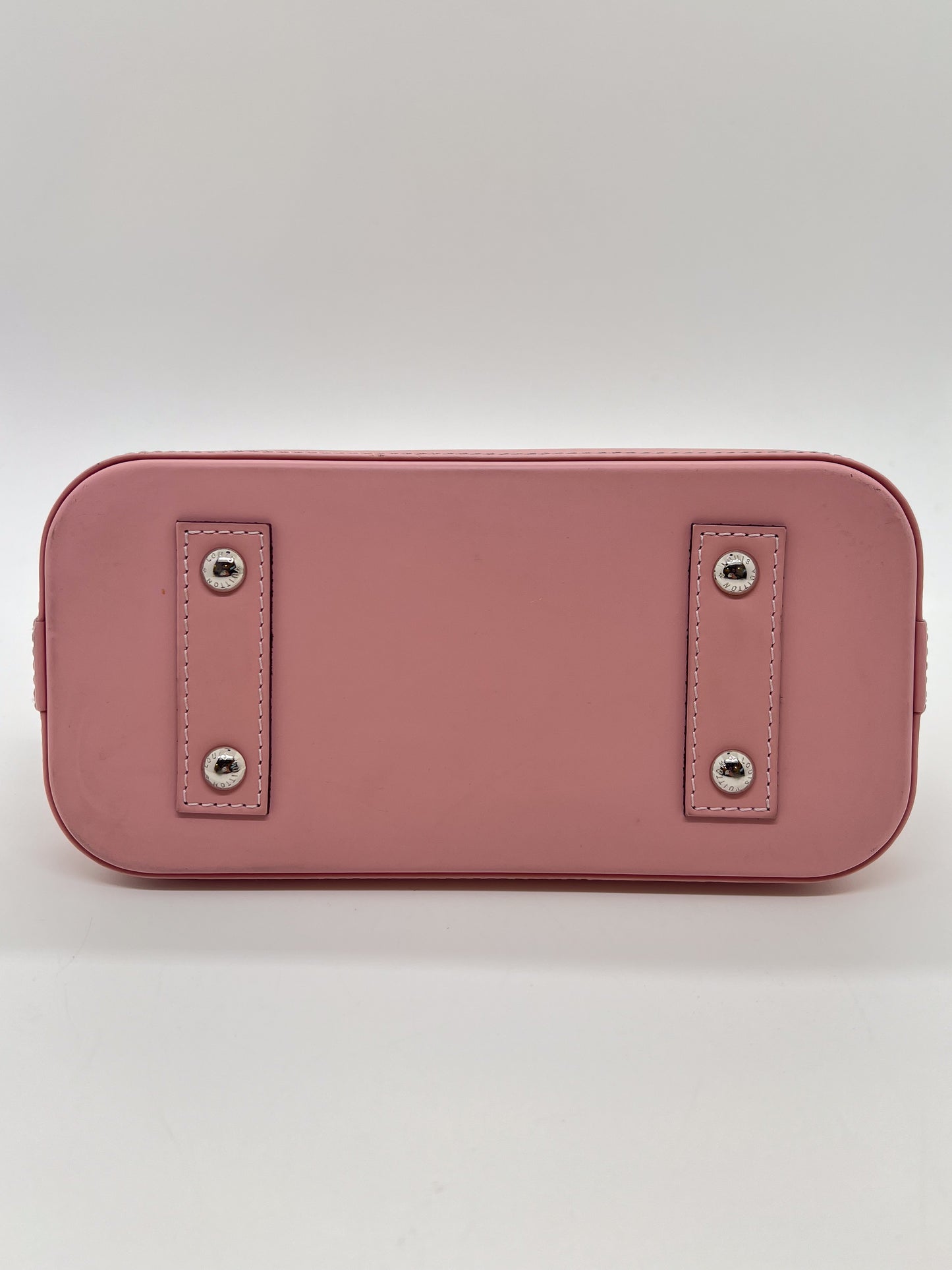 LOUIS VUITTON ALMA BB PINK EPI LEATHER