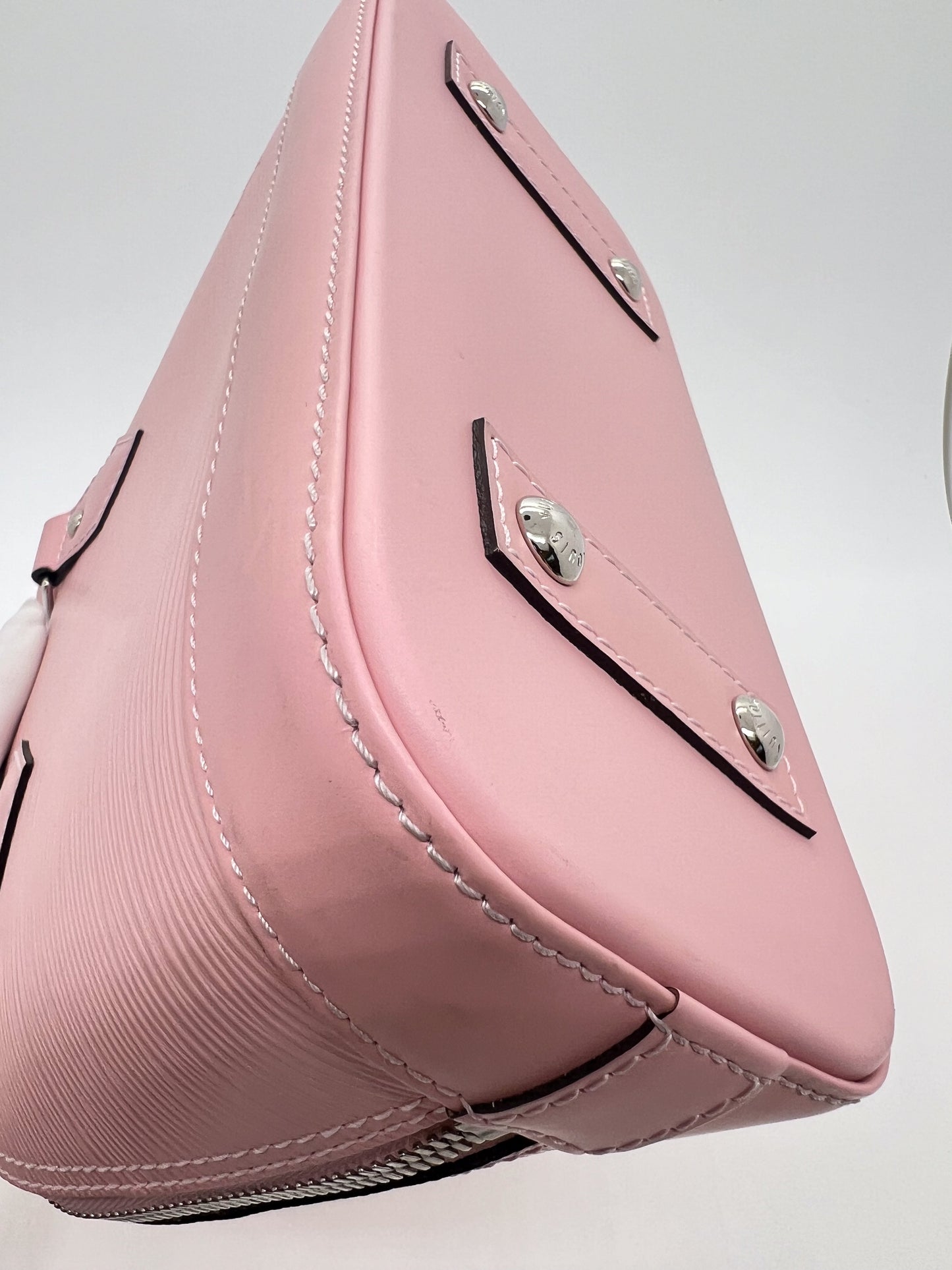 LOUIS VUITTON ALMA BB PINK EPI LEATHER