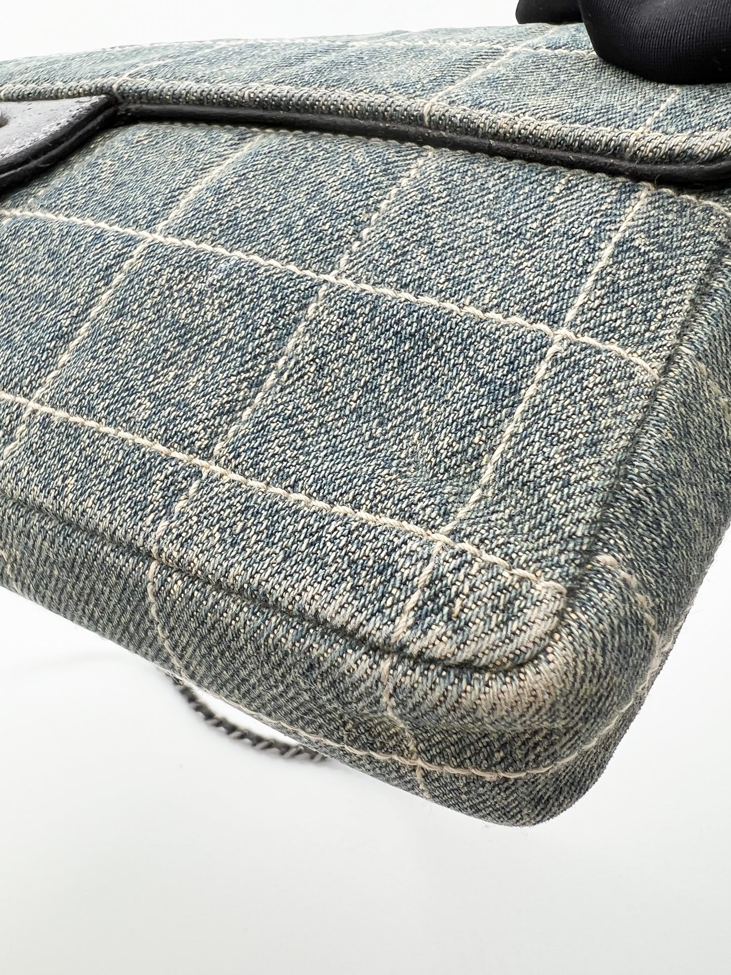 CHANEL CANVAS ICE BLOCK FLAP