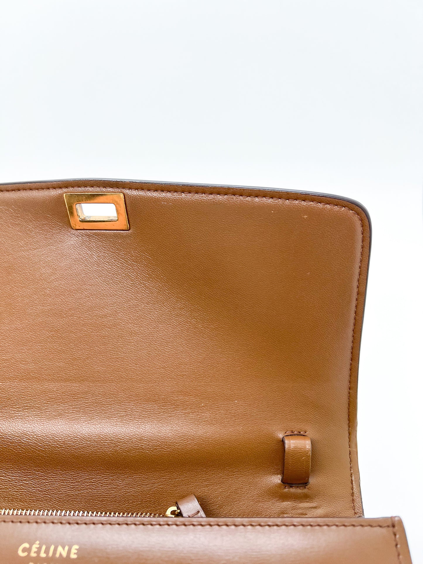 CELINE MEDIUM CLASSIC IN BOX LEATHER