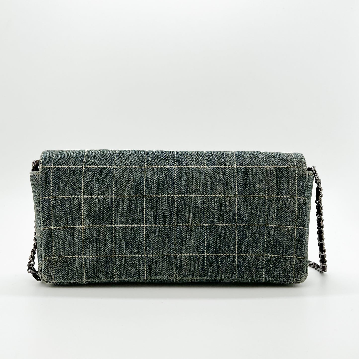 CHANEL CANVAS ICE BLOCK FLAP