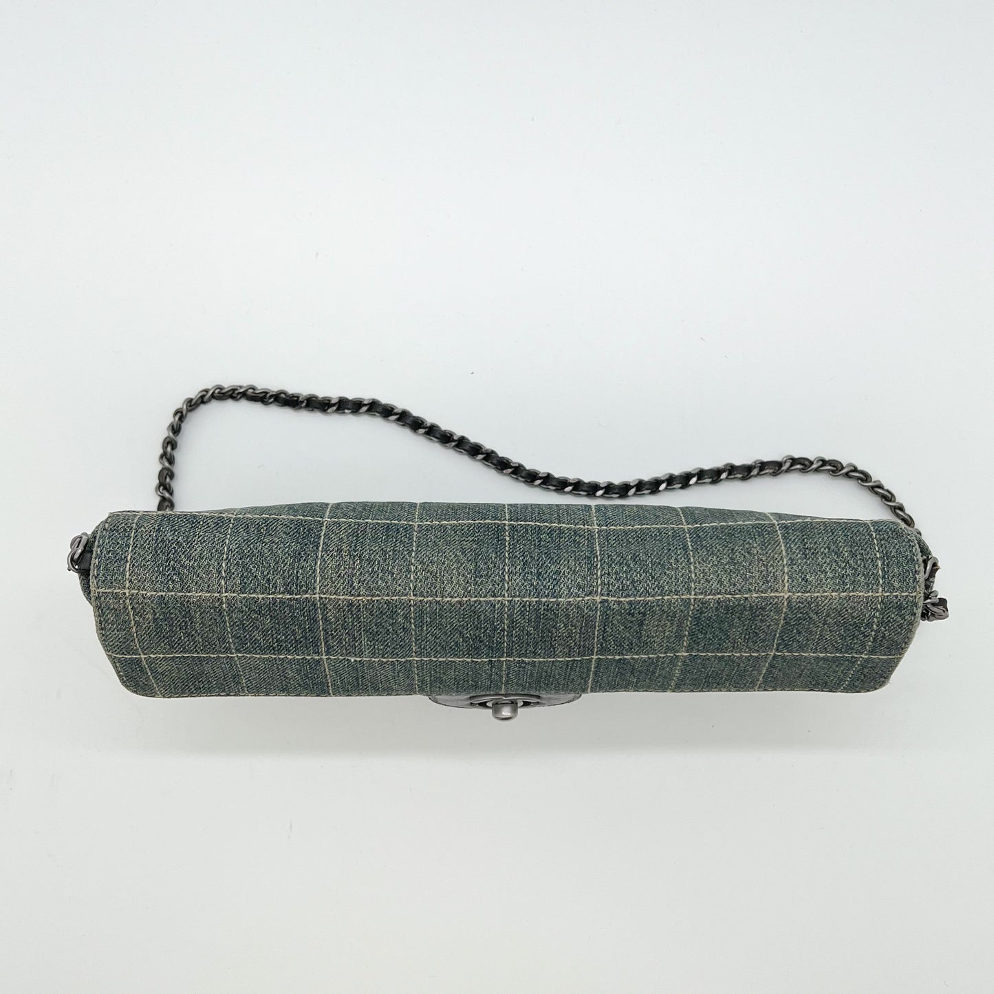 CHANEL CANVAS ICE BLOCK FLAP