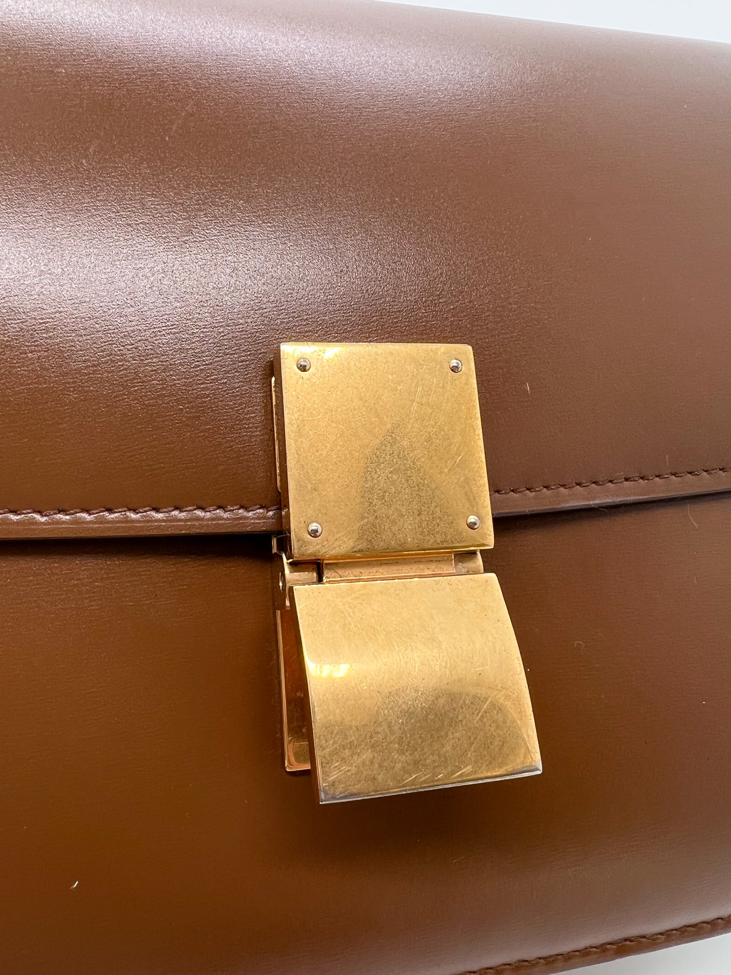 CELINE MEDIUM CLASSIC IN BOX LEATHER