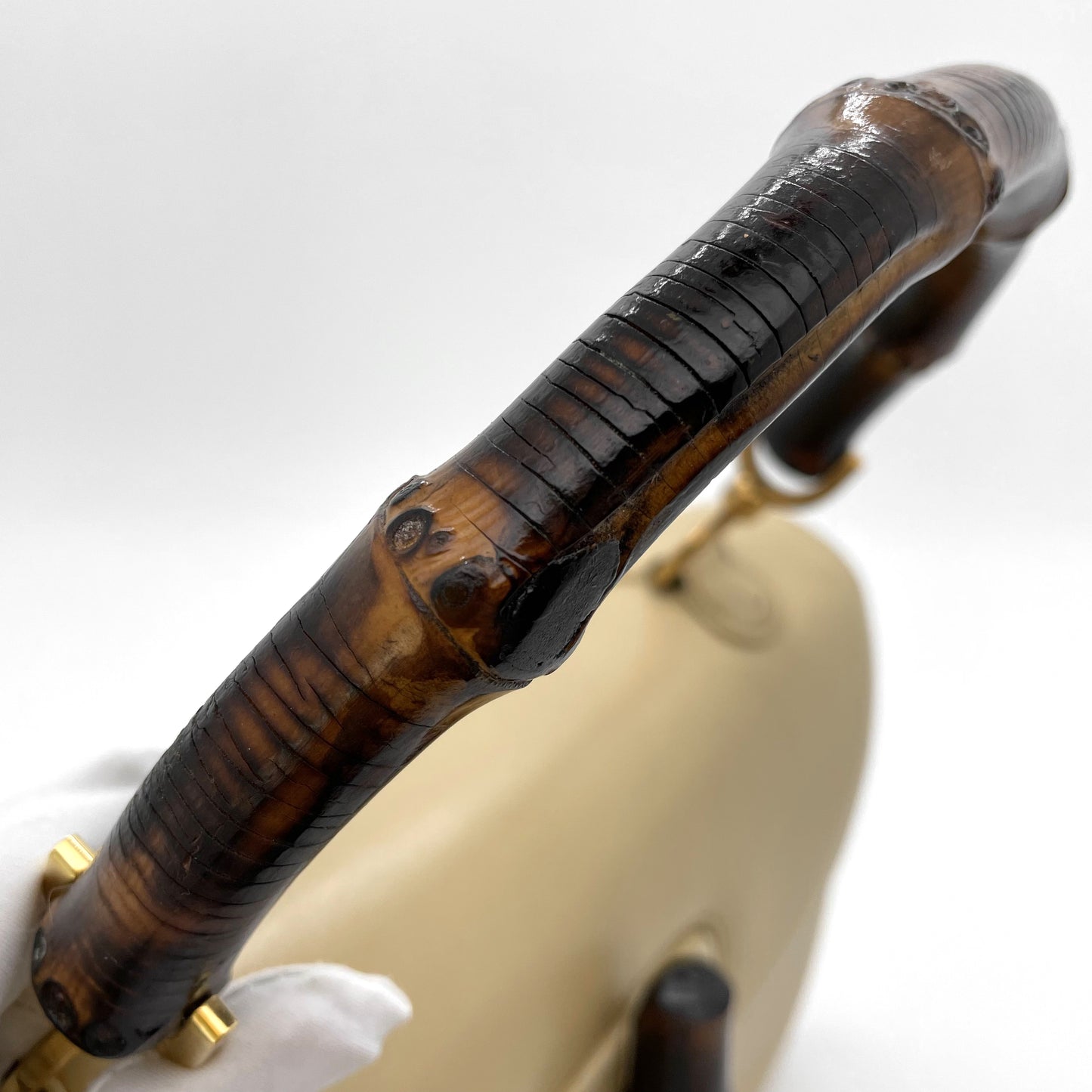 GUCCI VINTAGE BAMBOO HANDLE BAG