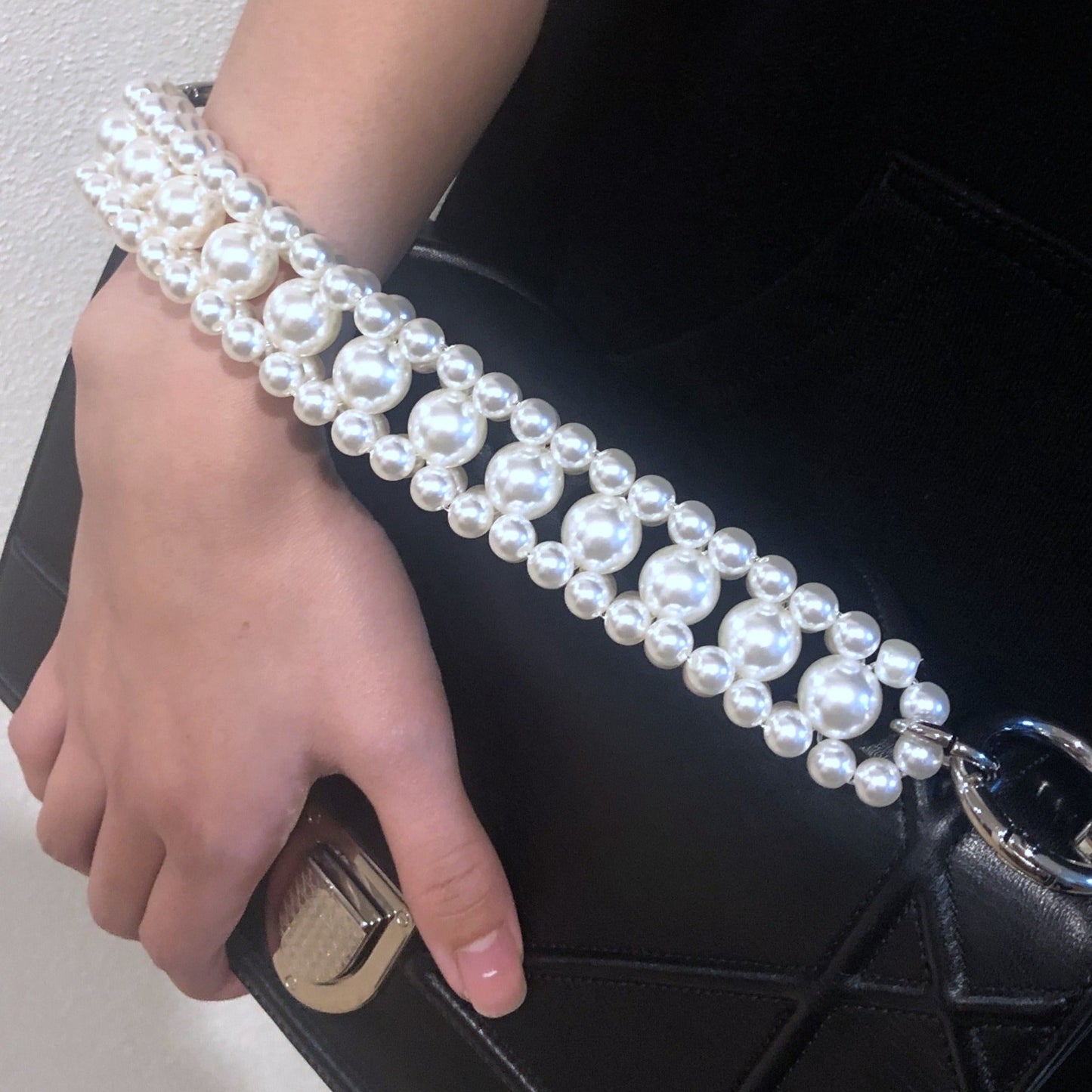 Top handle strap