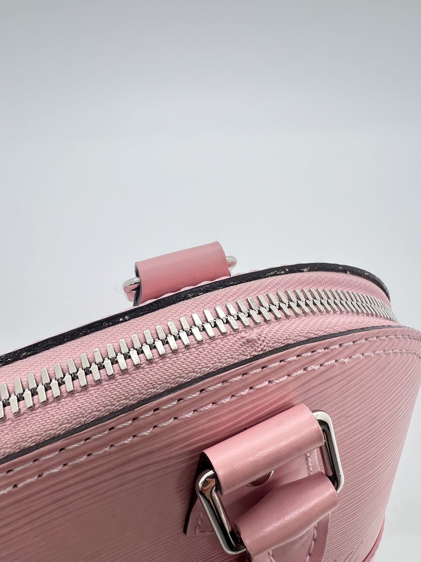 LOUIS VUITTON ALMA BB PINK EPI LEATHER