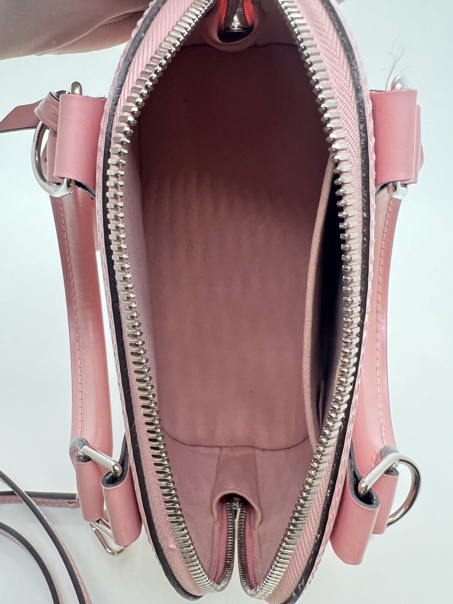 LOUIS VUITTON ALMA BB PINK EPI LEATHER