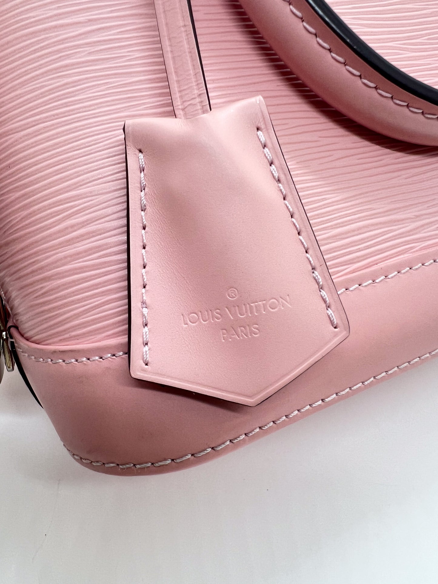 LOUIS VUITTON ALMA BB PINK EPI LEATHER