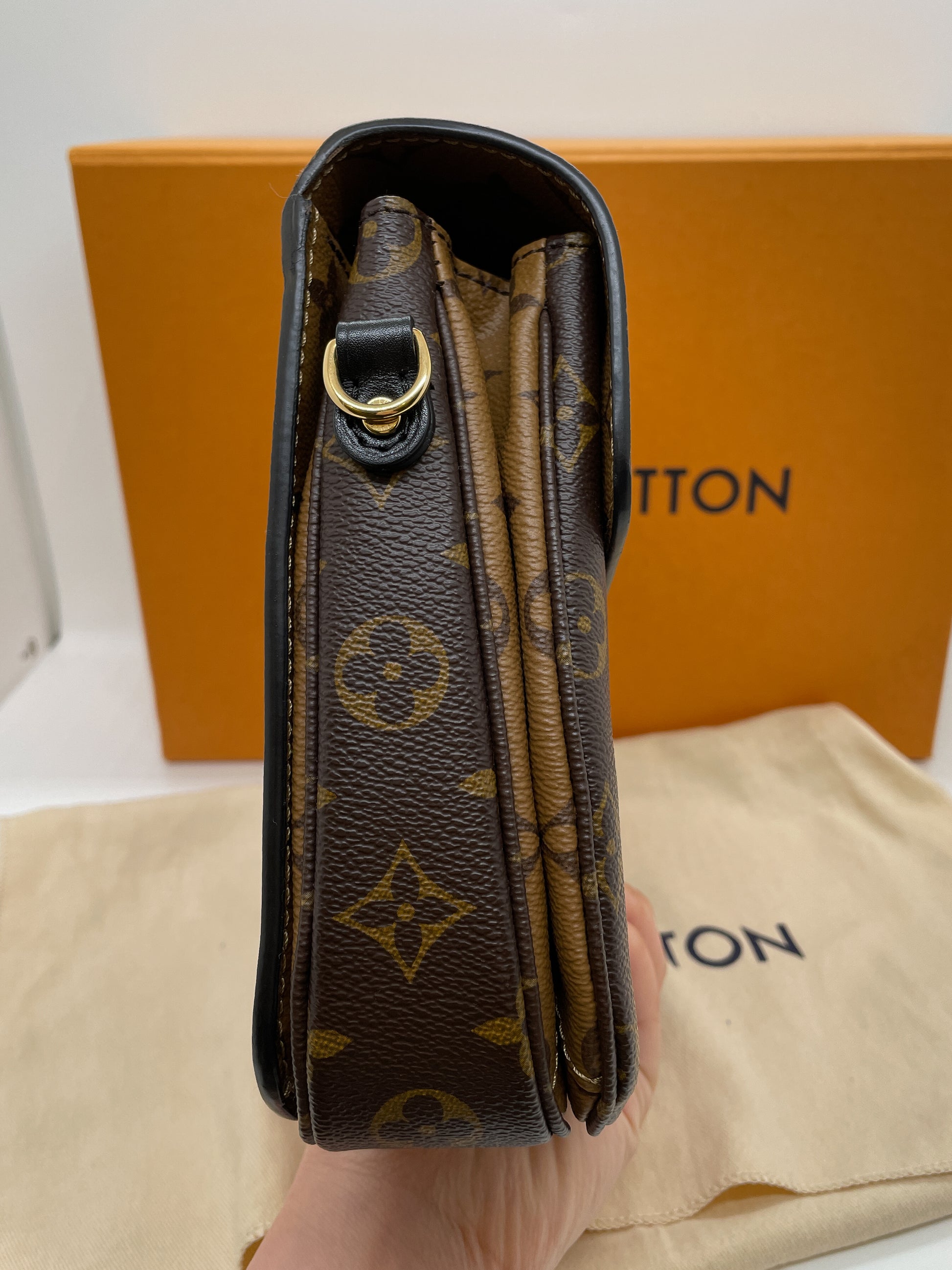 A Closer Look: Louis Vuitton Reversed Monogram Camera Box Bag