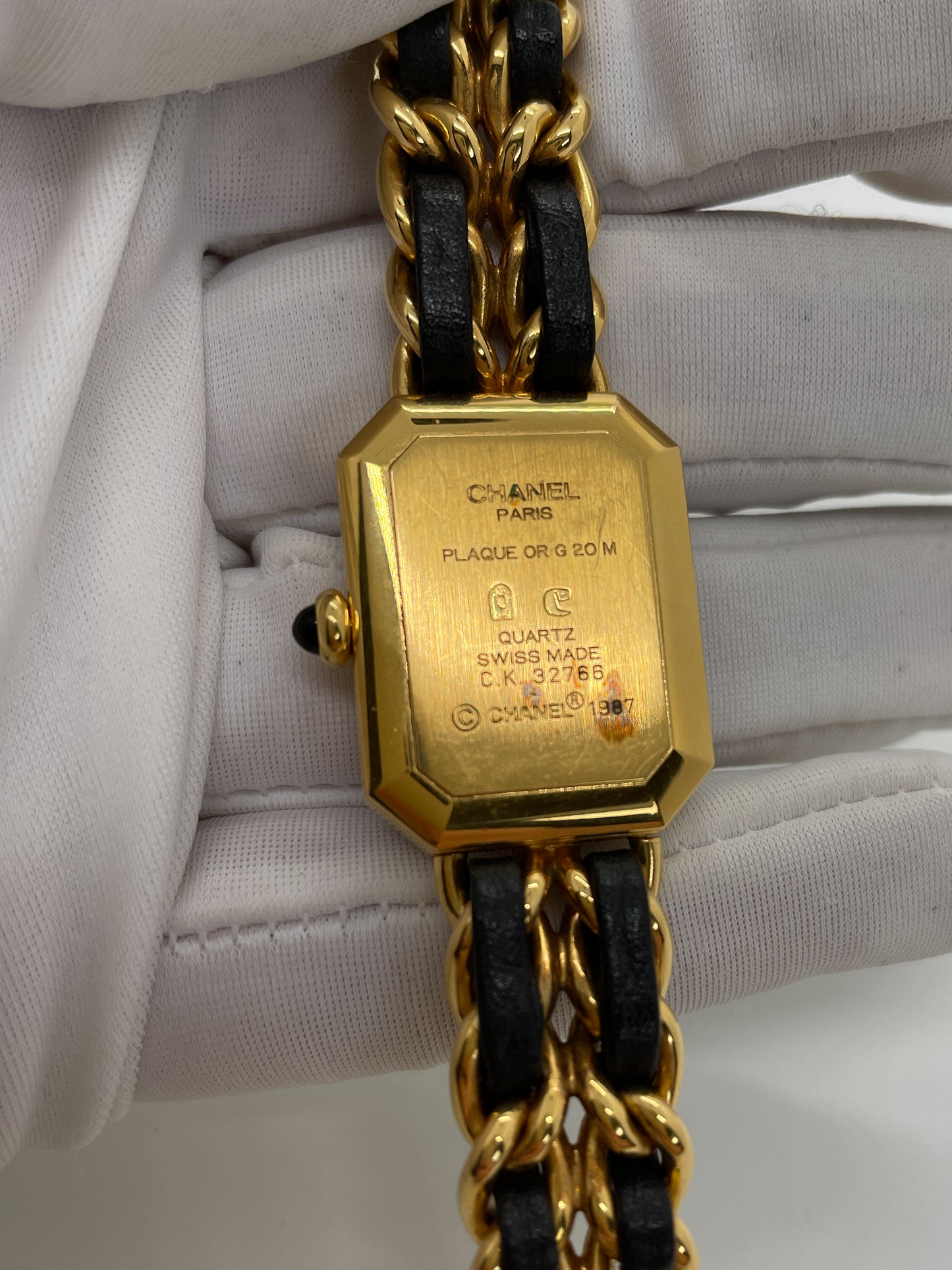 CHANEL VINTAGE PREMIERE WATCH - SIZE L