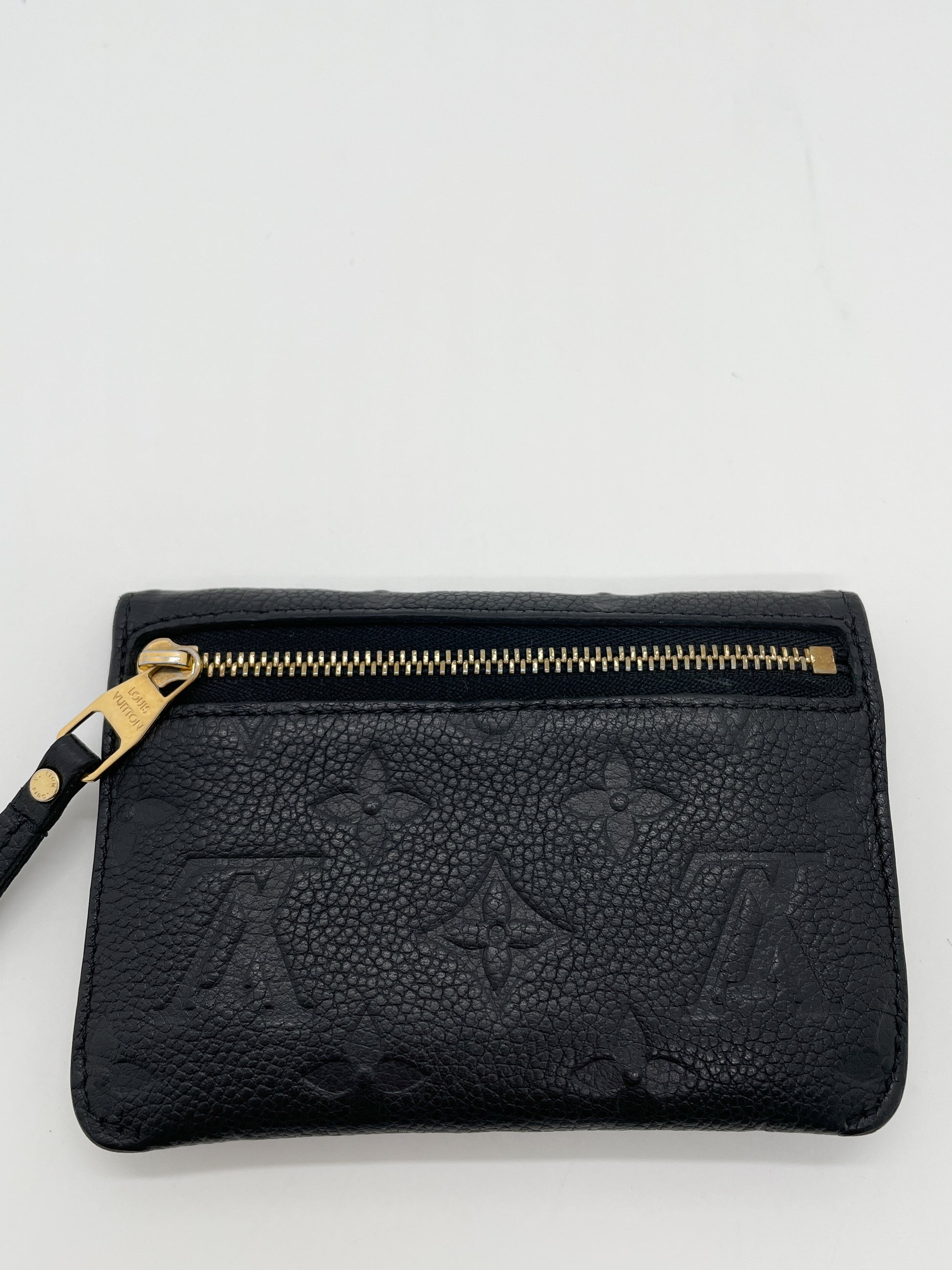 Louis Vuitton Key Pouch Black Monogram Empreinte