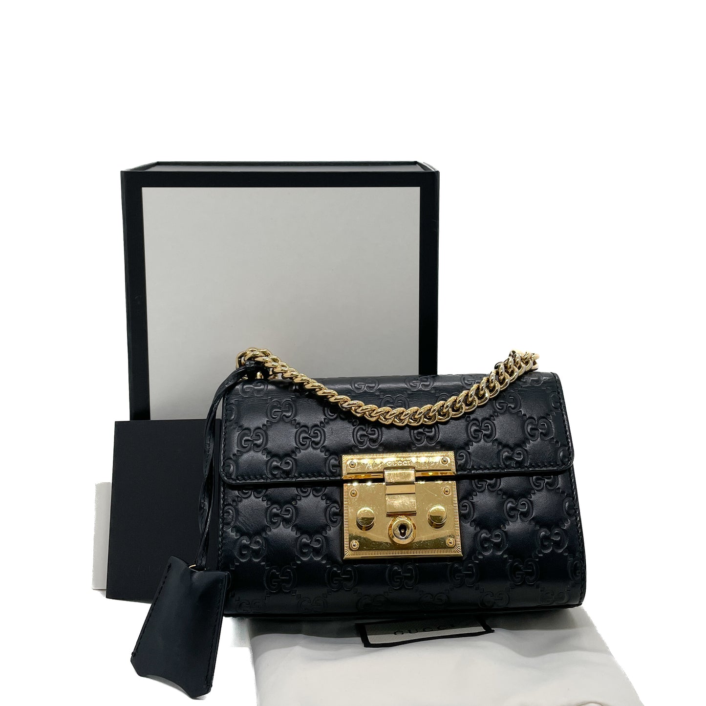 GUCCI PADLOCK SHOULDER BAG