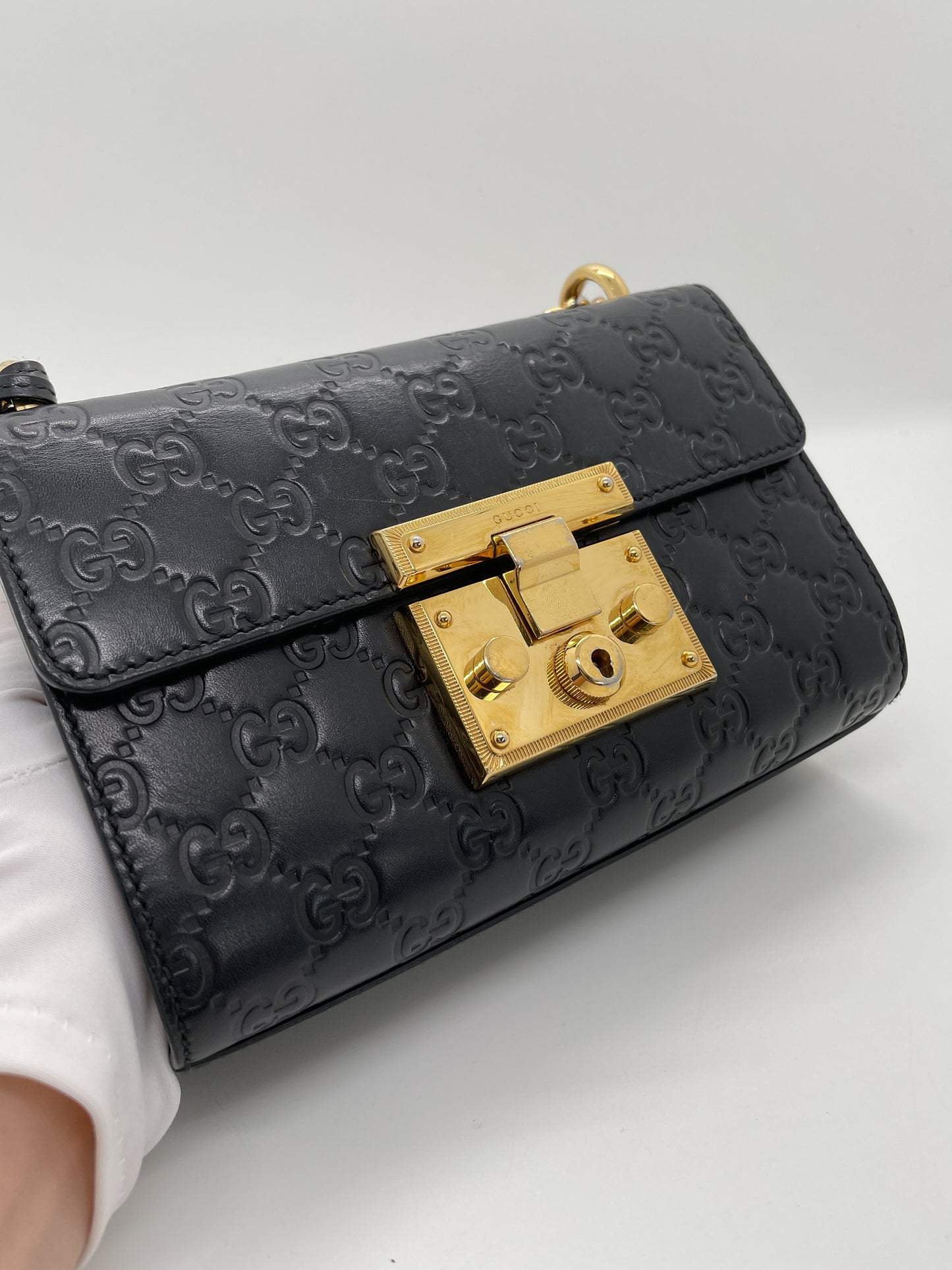 GUCCI PADLOCK SHOULDER BAG