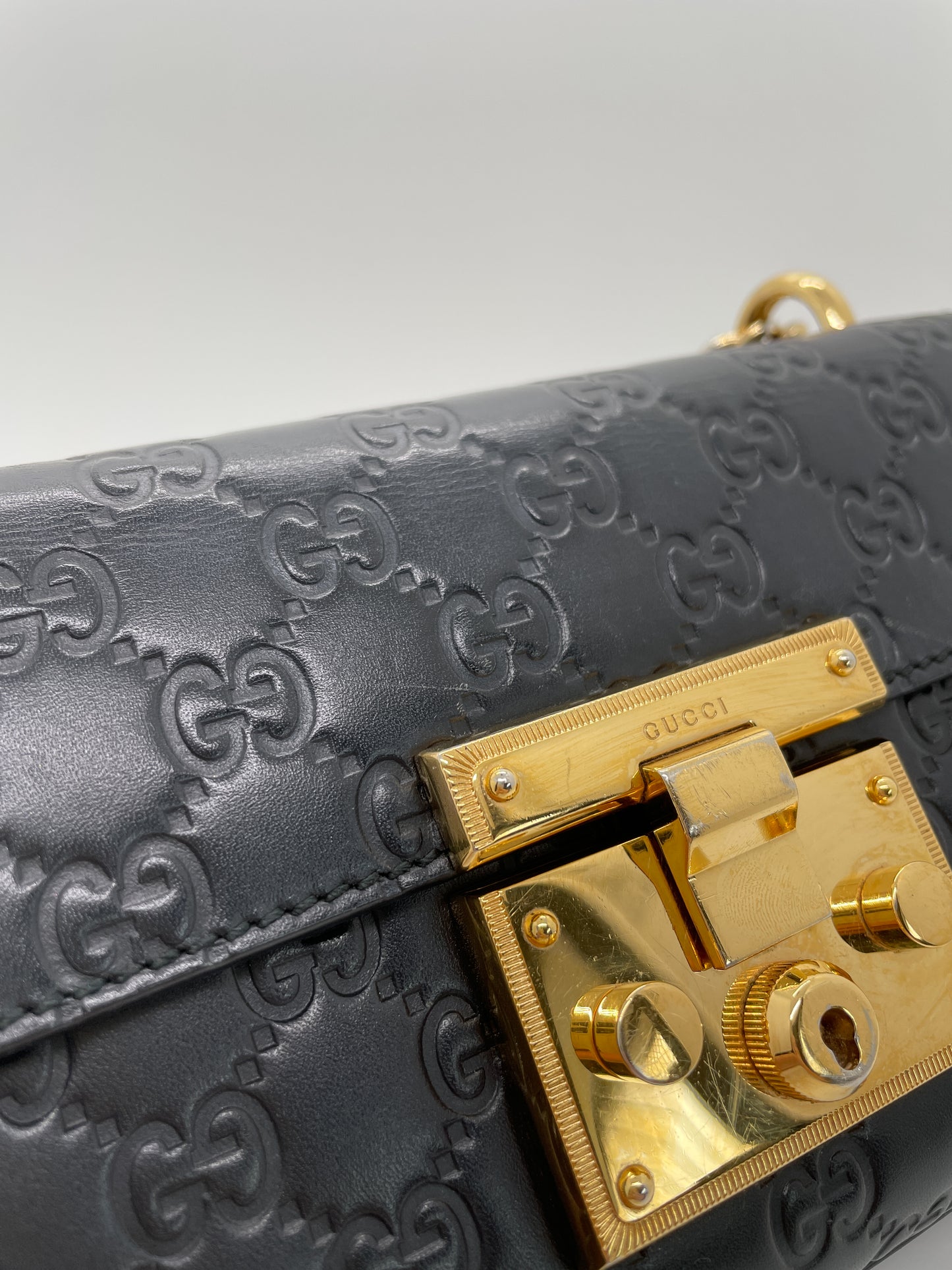 GUCCI PADLOCK SHOULDER BAG