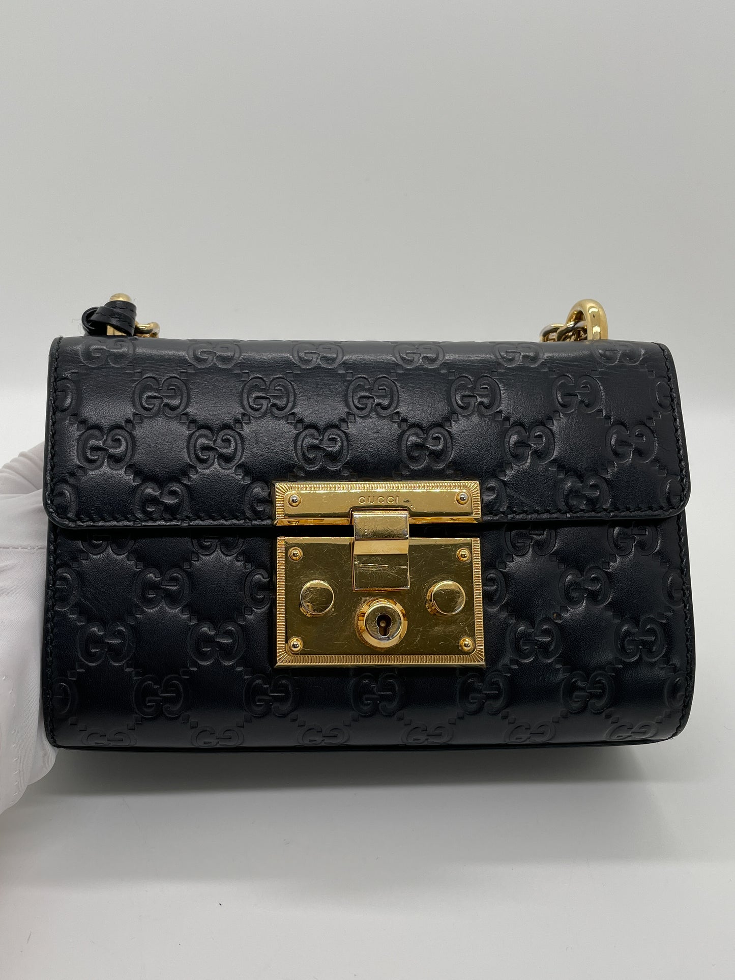 GUCCI PADLOCK SHOULDER BAG