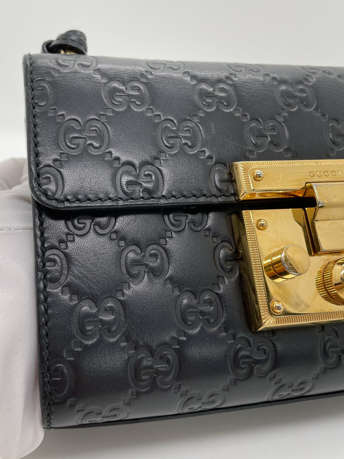 GUCCI PADLOCK SHOULDER BAG