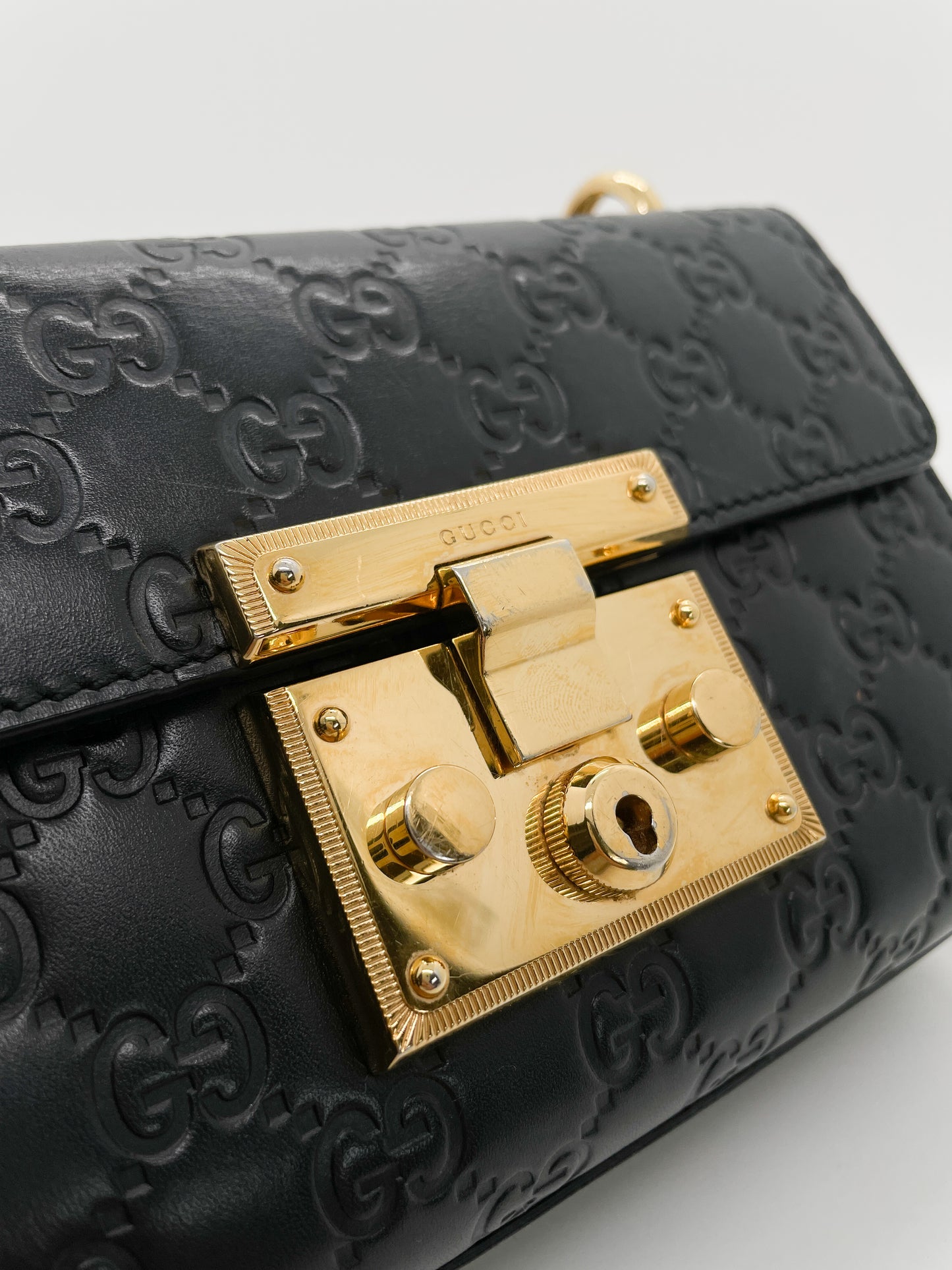 GUCCI PADLOCK SHOULDER BAG