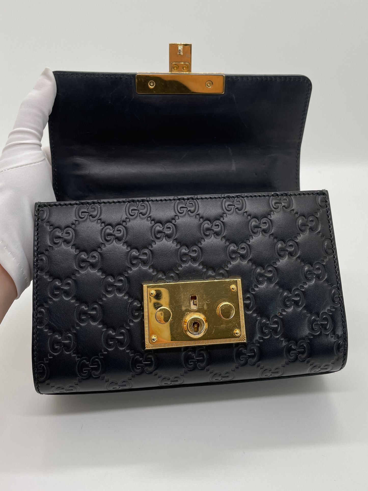 GUCCI PADLOCK SHOULDER BAG