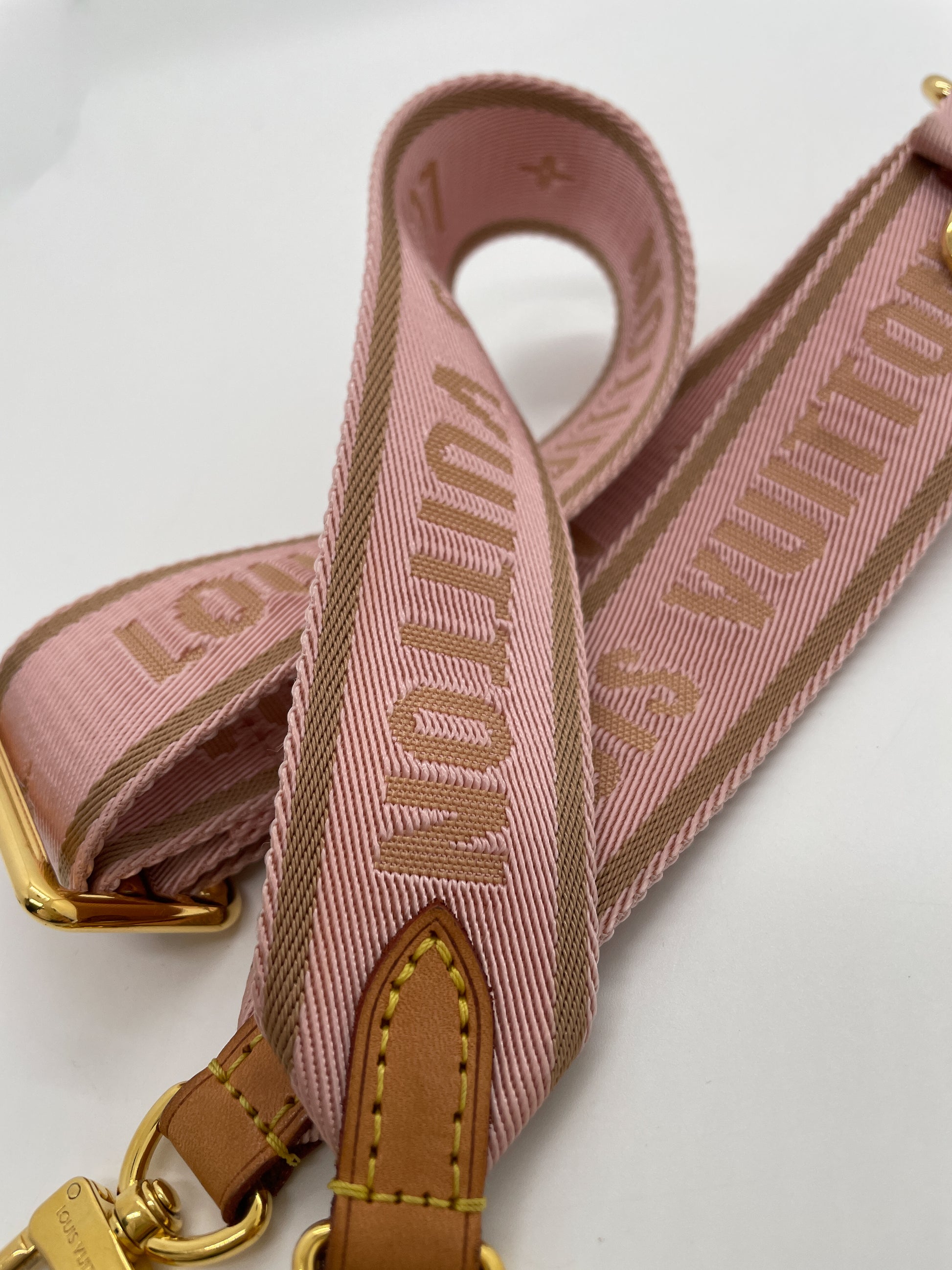 LOUIS VUITTON MULTI-POCHETTE - PINK STRAP – Bagaholic Co