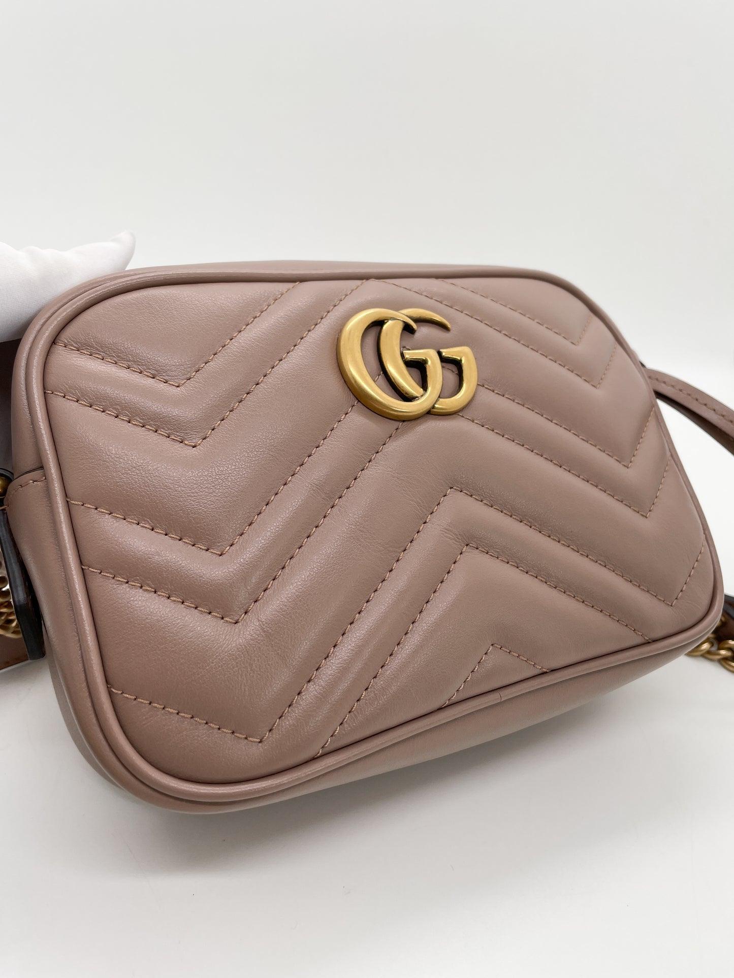 GUCCI GG MARMONT MATELASSÉ MINI BAG