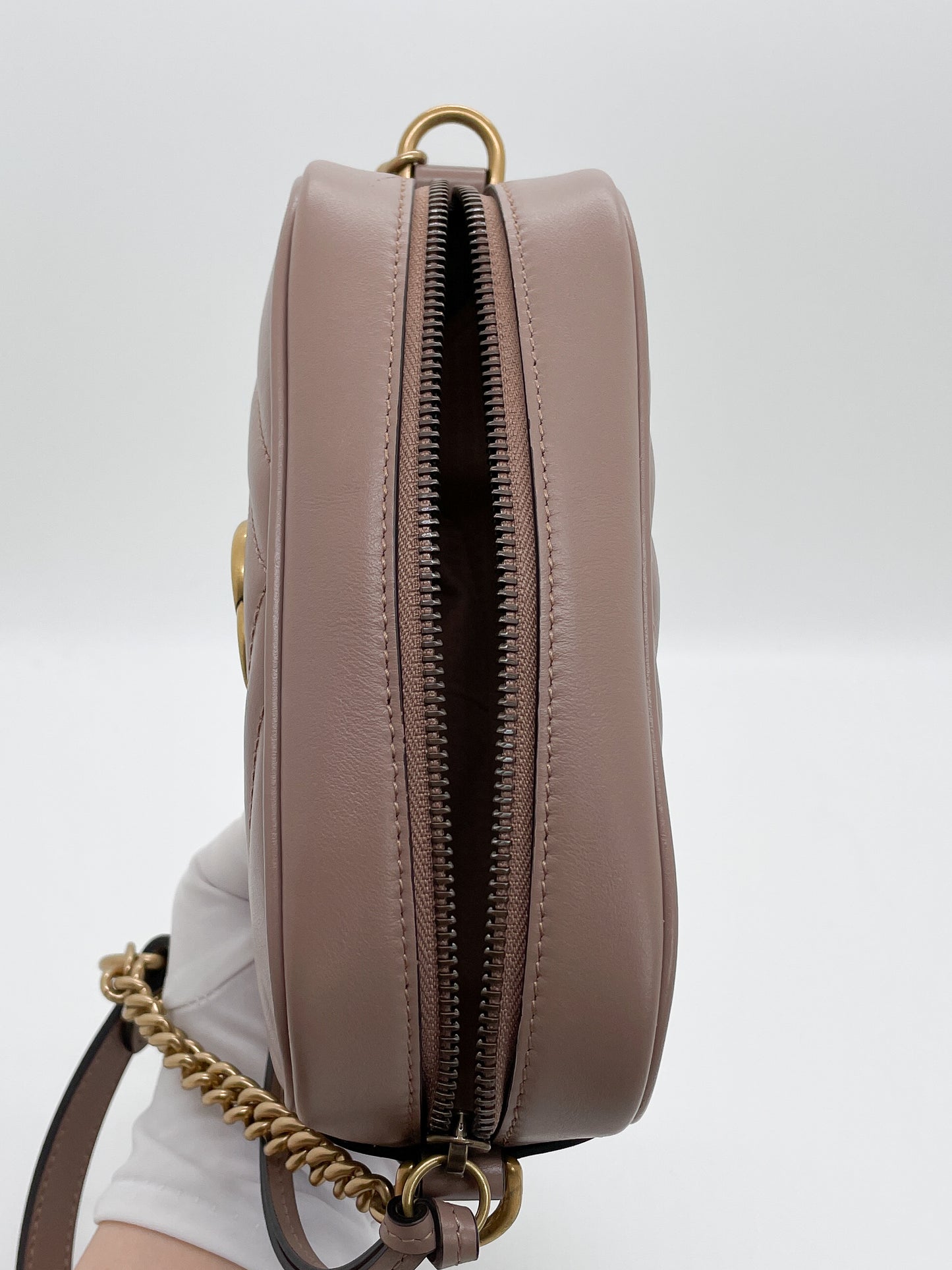 GUCCI GG MARMONT MATELASSÉ MINI BAG