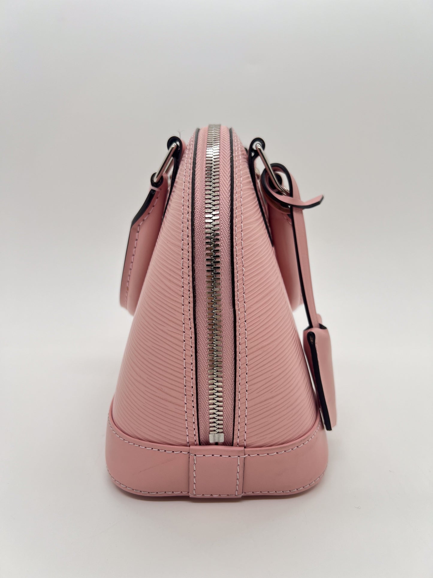 LOUIS VUITTON ALMA BB PINK EPI LEATHER