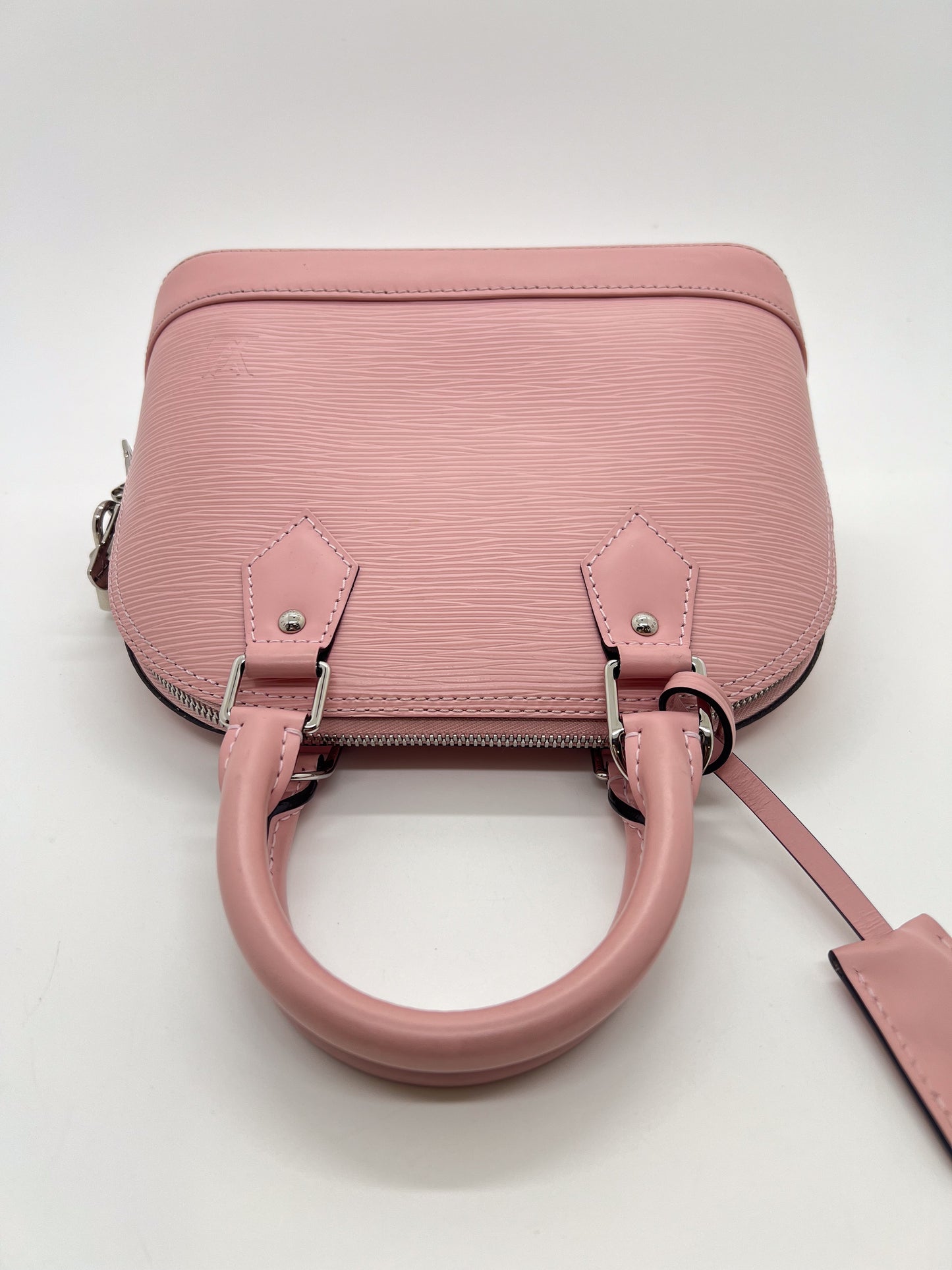 LOUIS VUITTON ALMA BB PINK EPI LEATHER