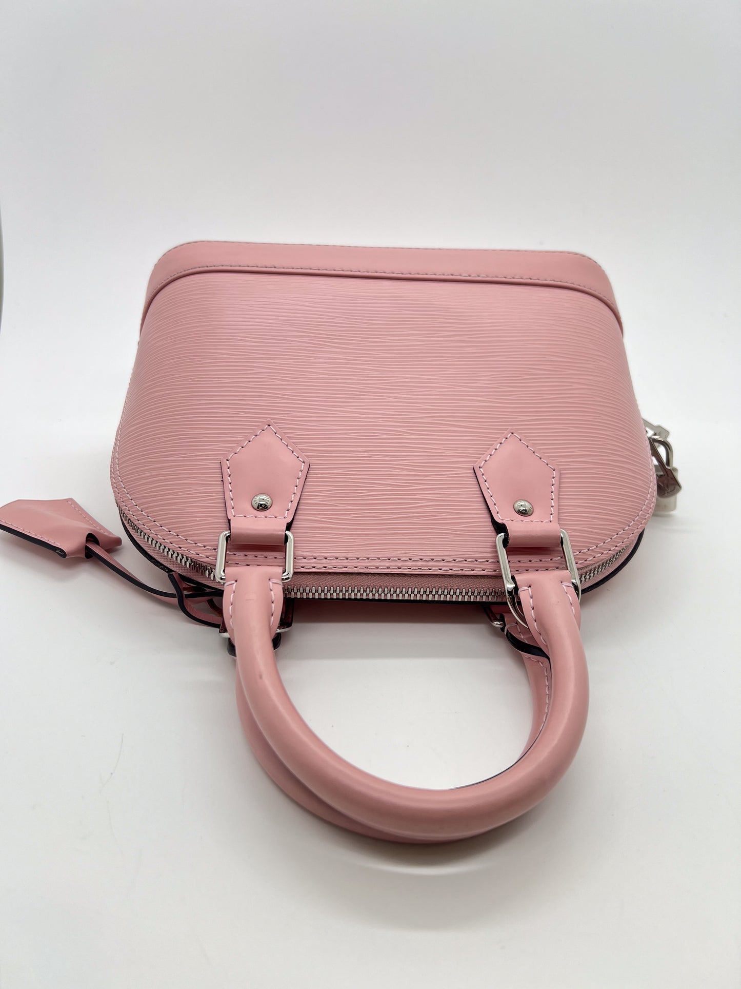 LOUIS VUITTON ALMA BB PINK EPI LEATHER