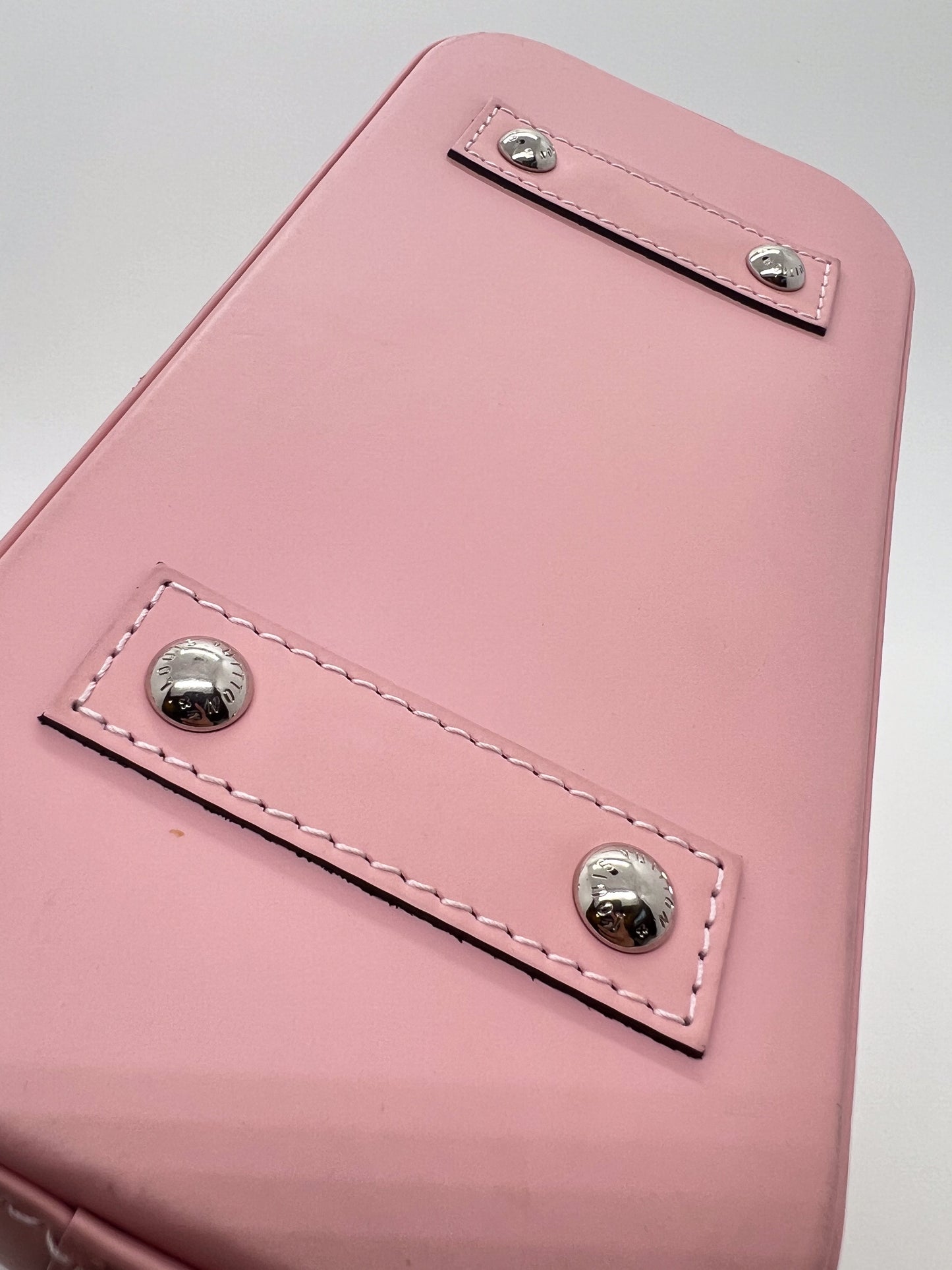 LOUIS VUITTON ALMA BB PINK EPI LEATHER