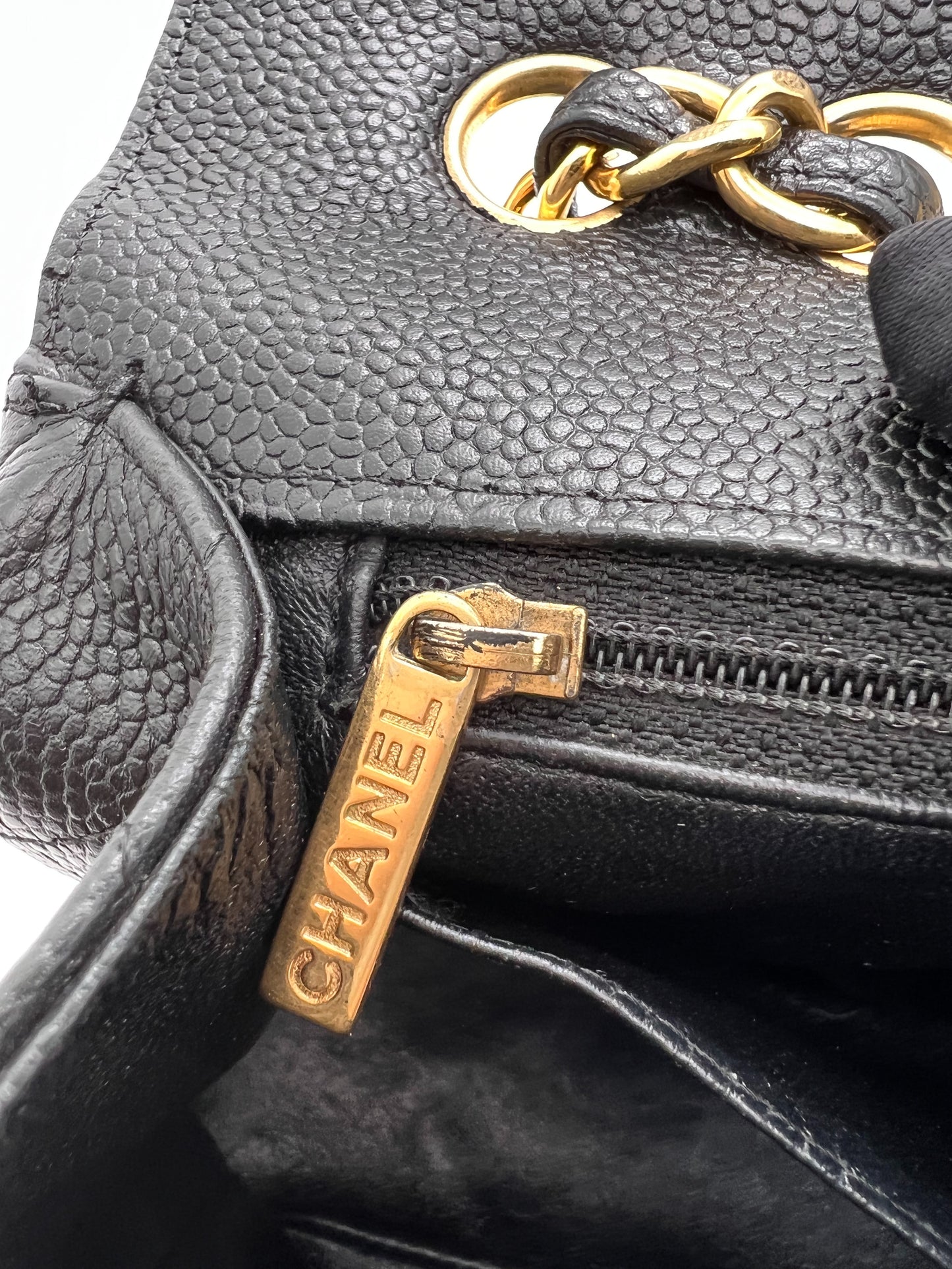CHANEL SINGLE FLAP JUMBO WITH GOLD HARDWARE