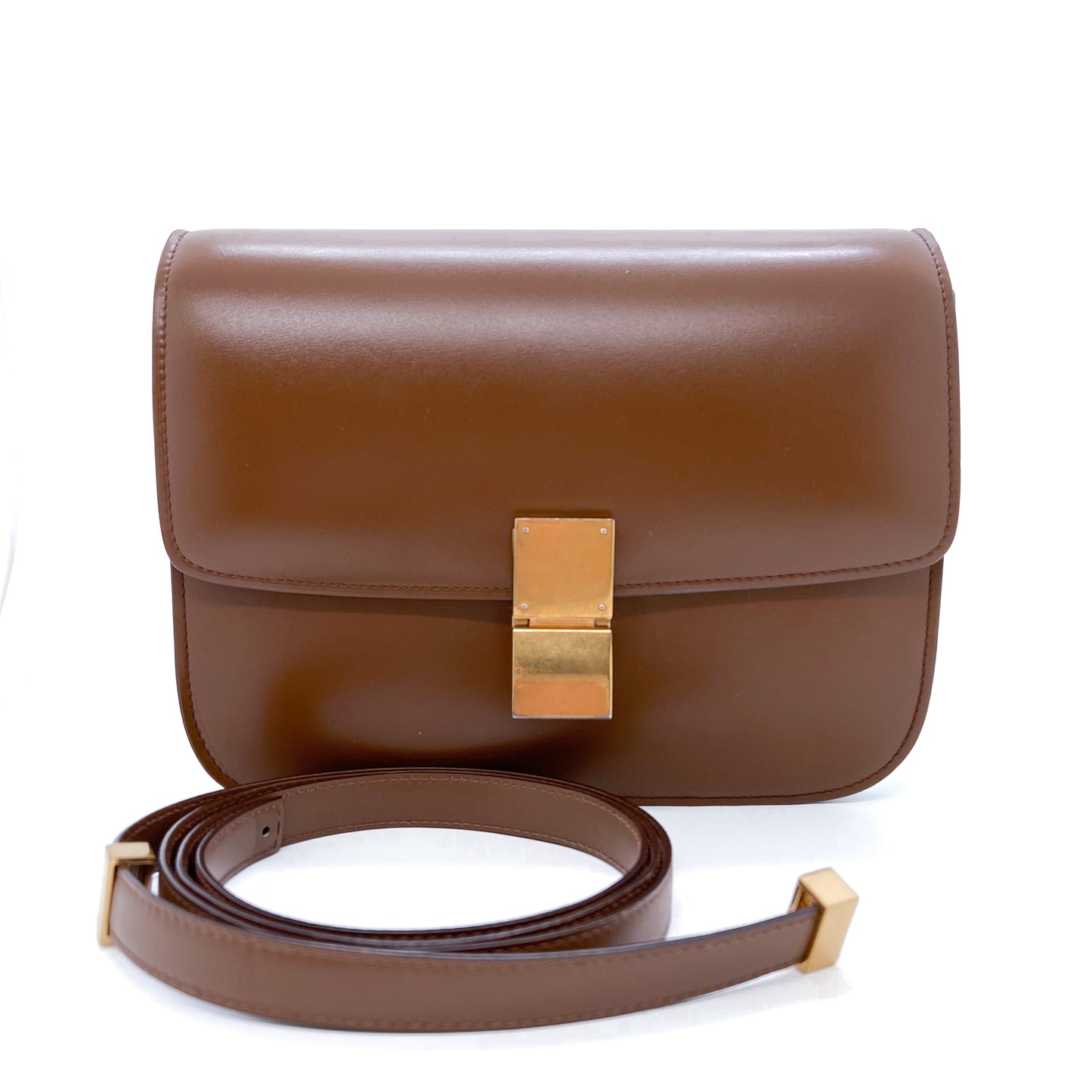 CELINE MEDIUM CLASSIC IN BOX LEATHER