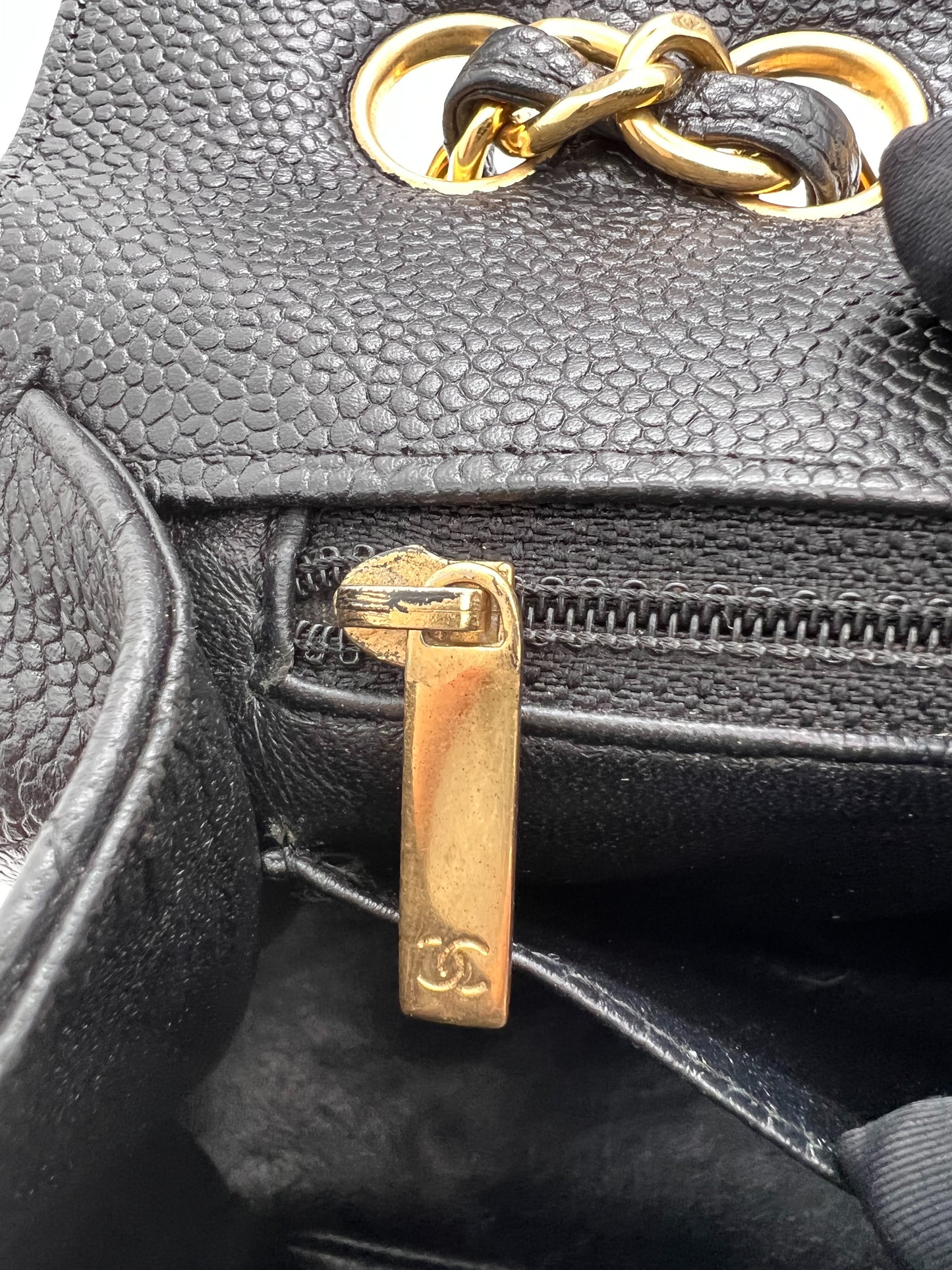 CHANEL SINGLE FLAP JUMBO WITH GOLD HARDWARE