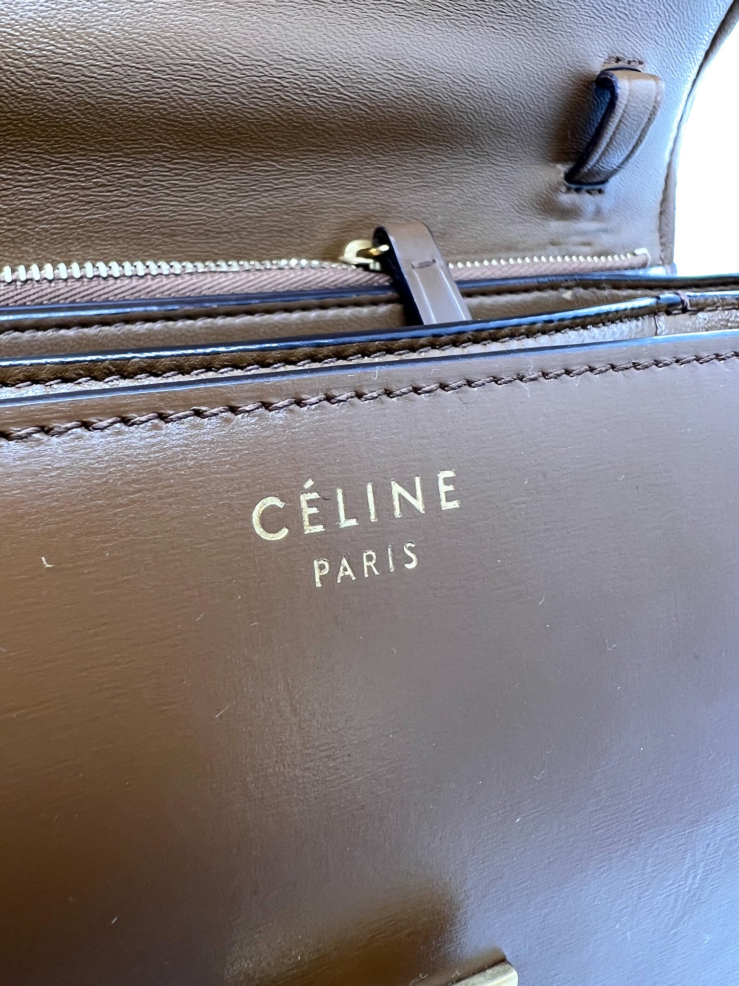 CELINE MEDIUM CLASSIC IN BOX LEATHER