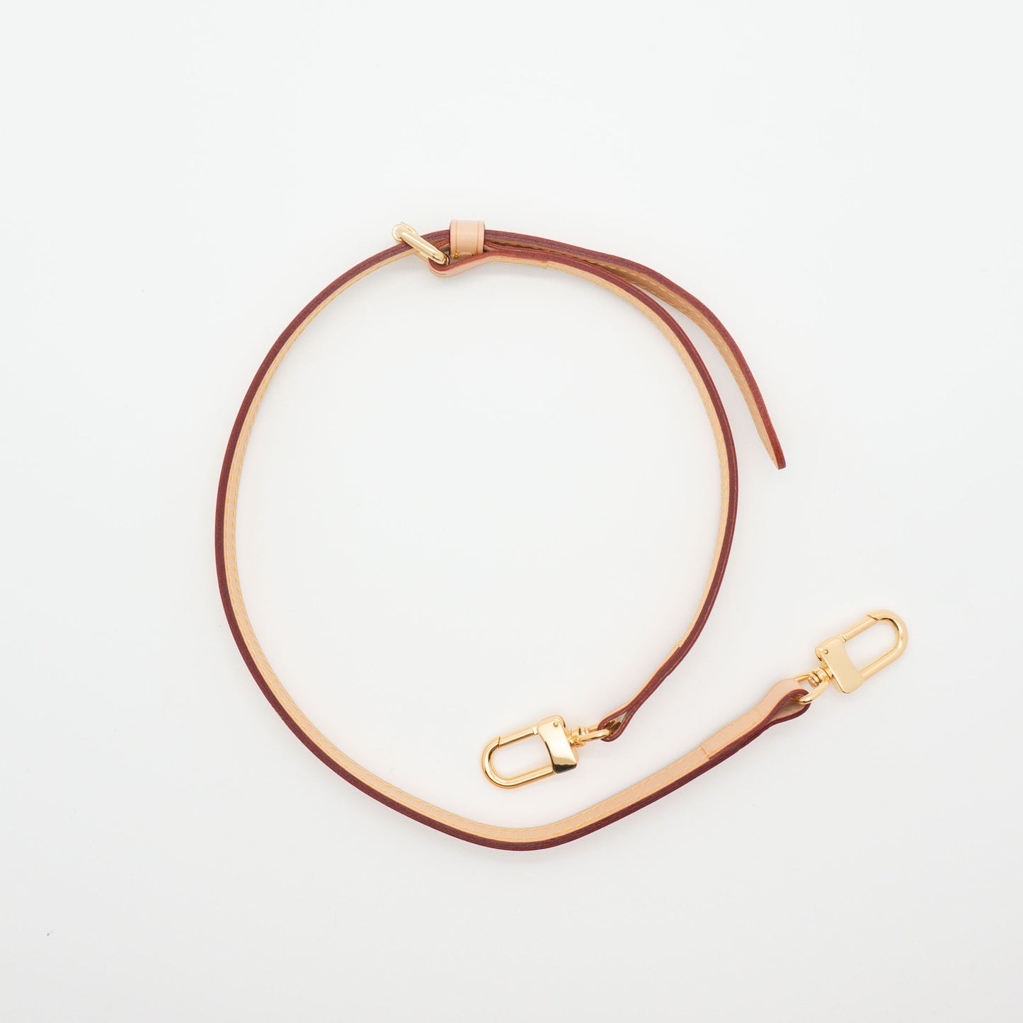 Adjustable Leather Strap in vachetta leather - 1.5cm wide