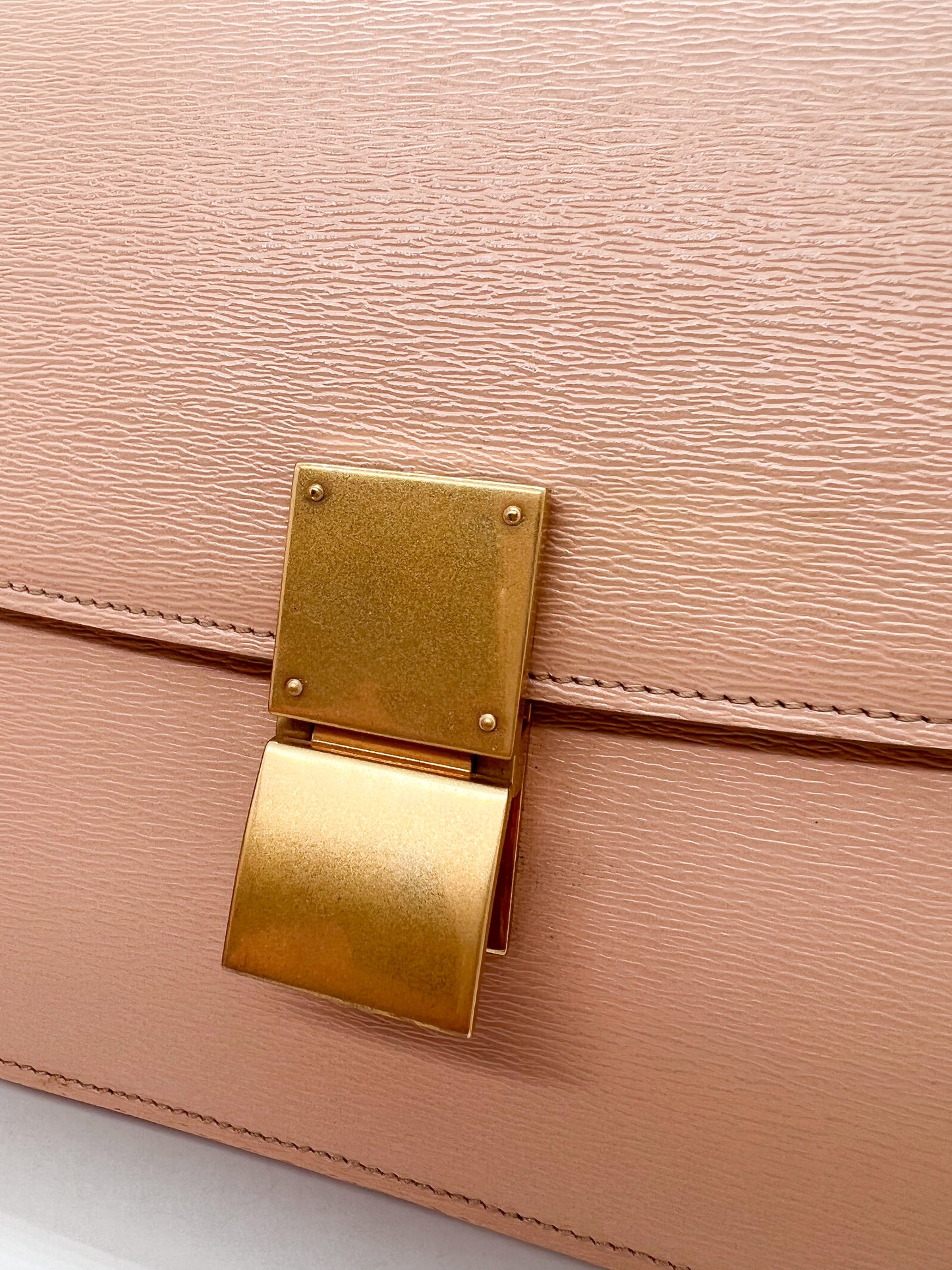 CELINE MEDIUM CLASSIC IN LIEGE LEATHER
