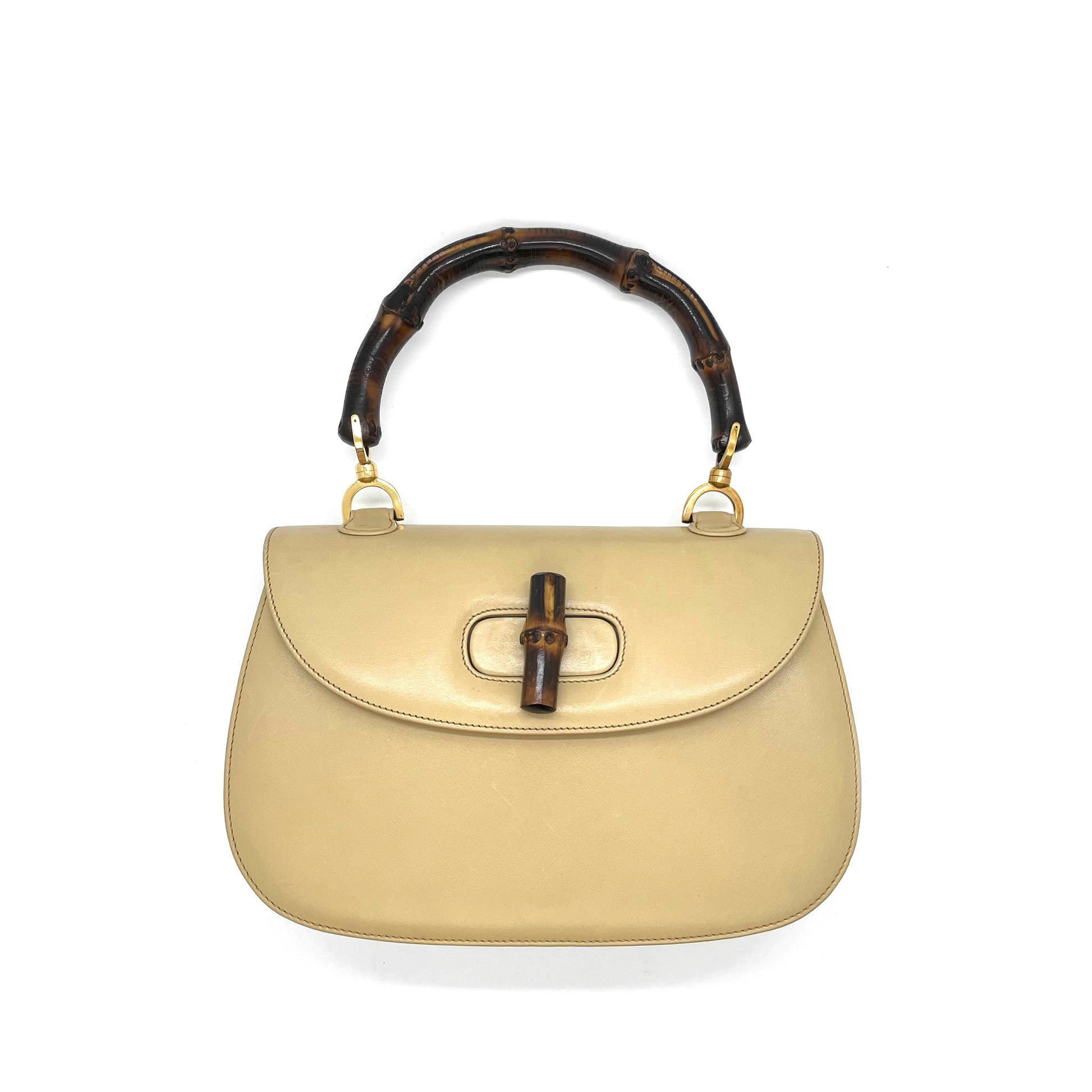 GUCCI VINTAGE BAMBOO HANDLE BAG – Bagaholic Co - Main Image