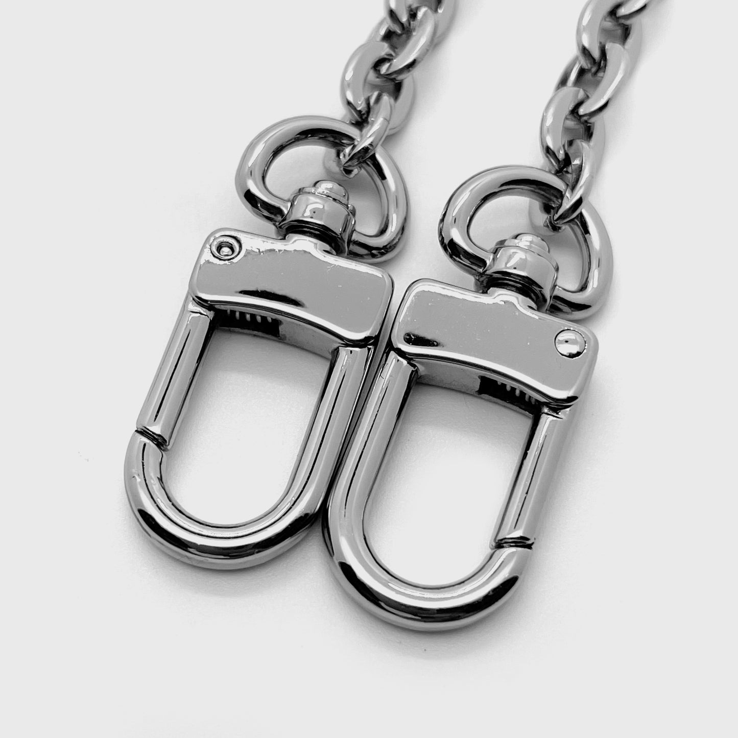 Silver crossbody chain