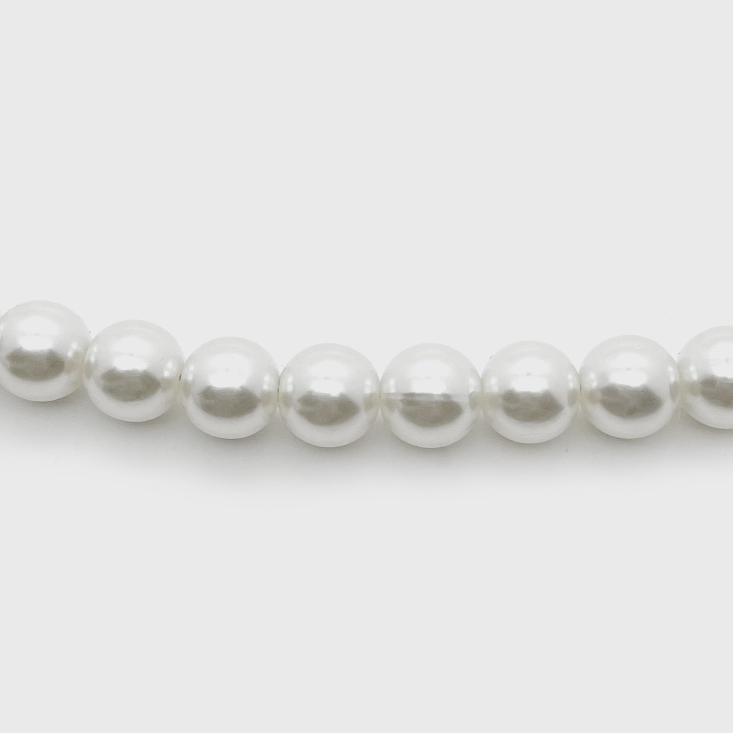 Top Handle Strap with Small Pearls - 32cm