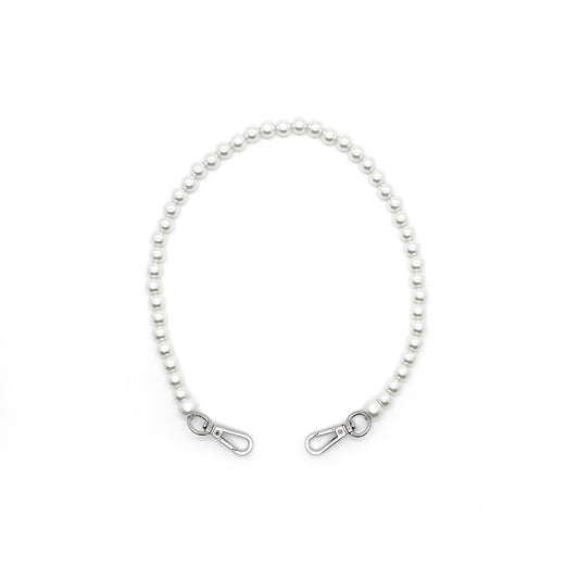 Pearl strap - 50cm (shoulder strap length) - medium pearls