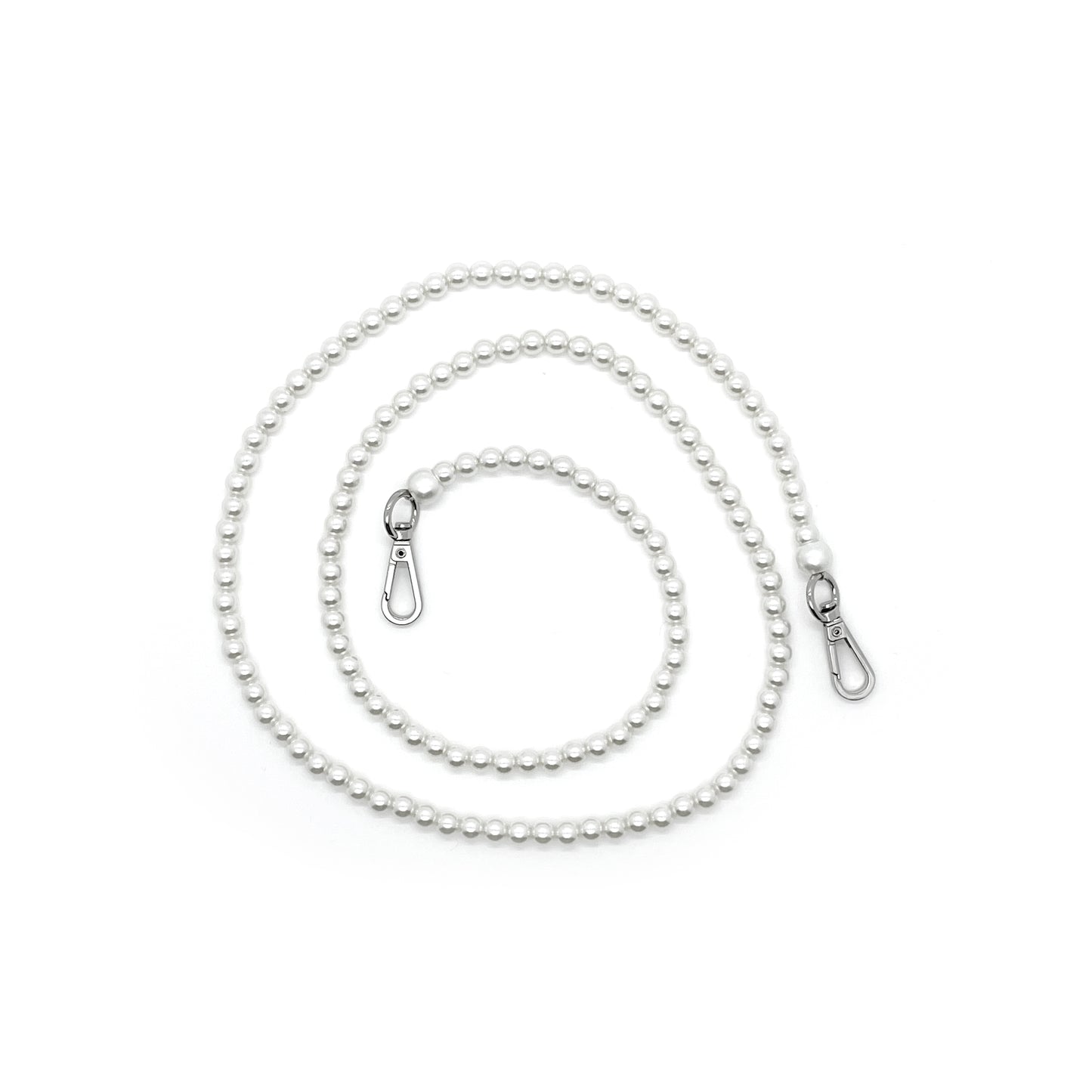 Pearl strap - 110cm (crossbody strap length) - small pearls