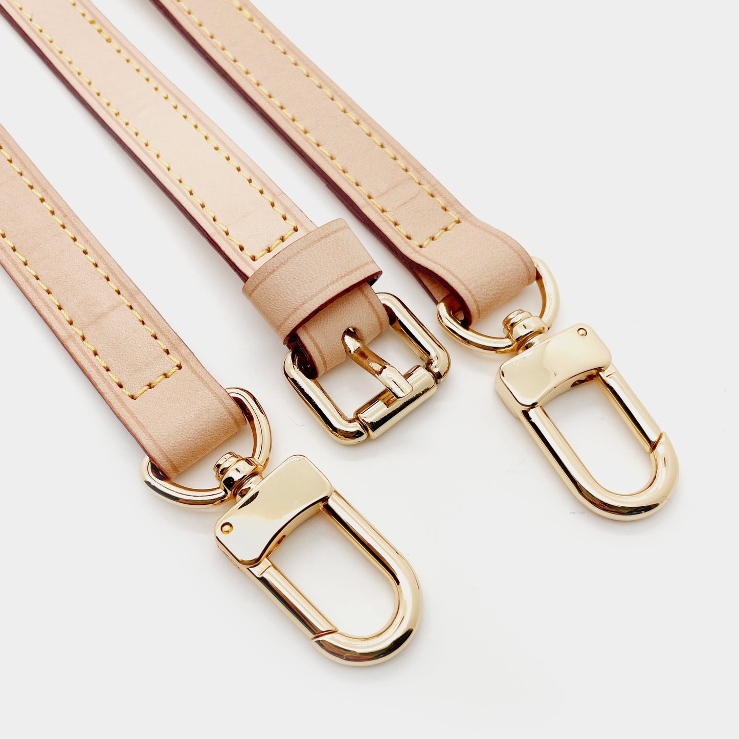 Adjustable Leather Strap in vachetta leather - 1.5cm wide