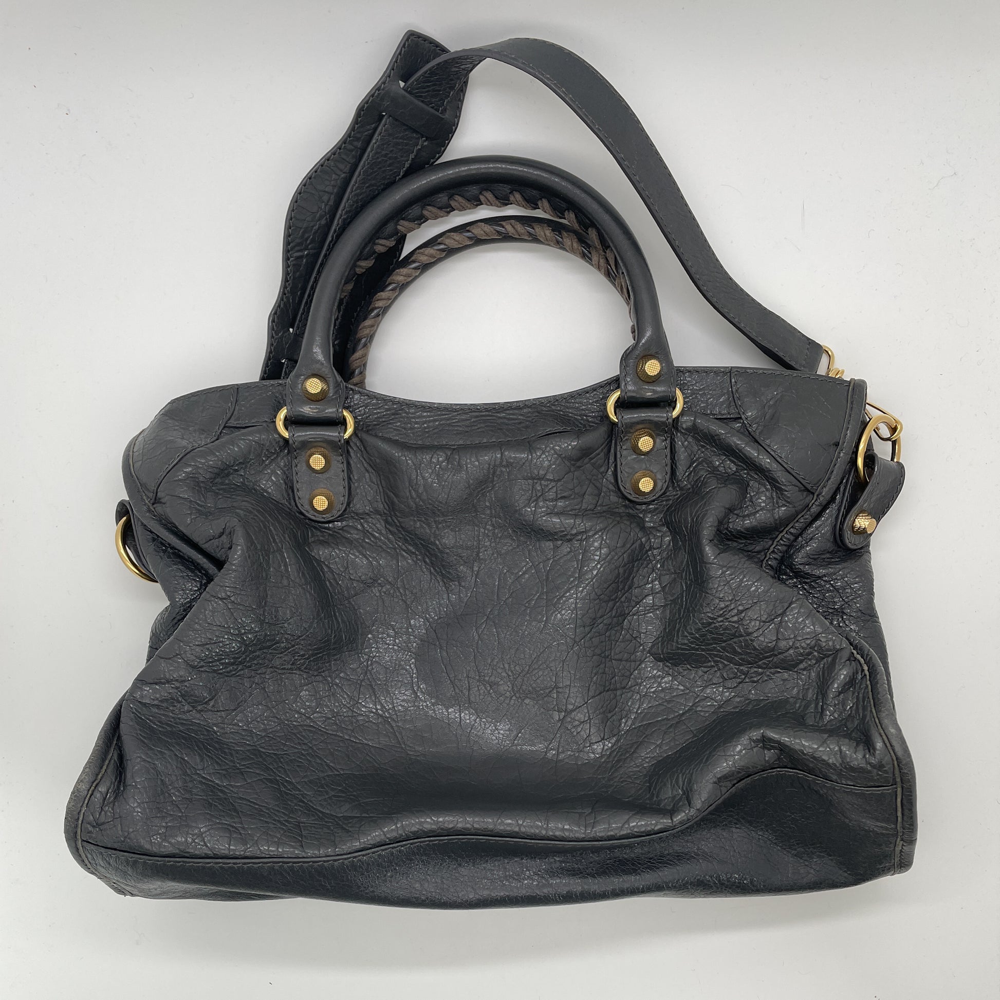 BALENCIAGA GREY CITY BAG – Bagaholic Co