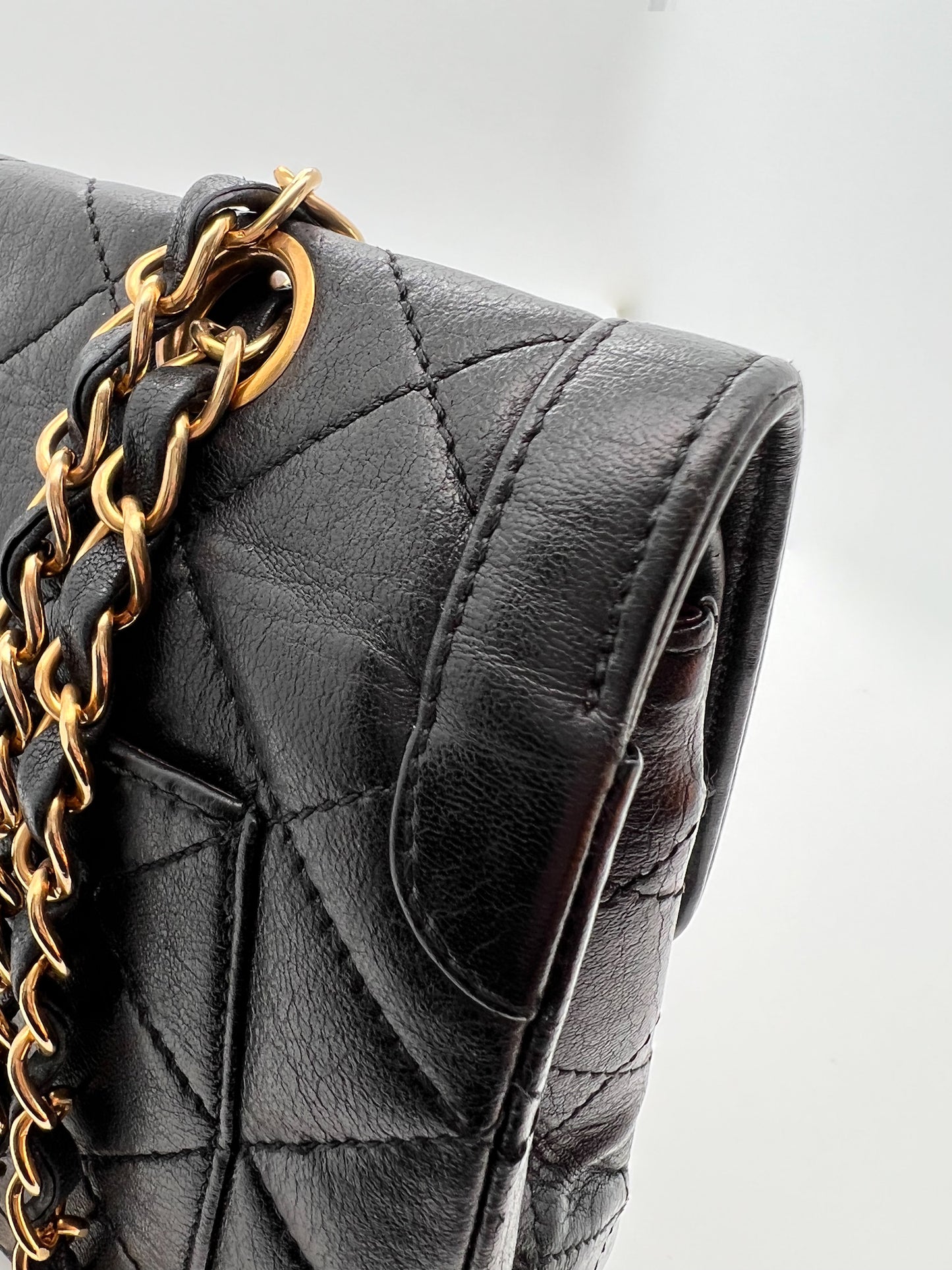 CHANEL VINTAGE PARIS SPECIAL EDITION FLAP BAG