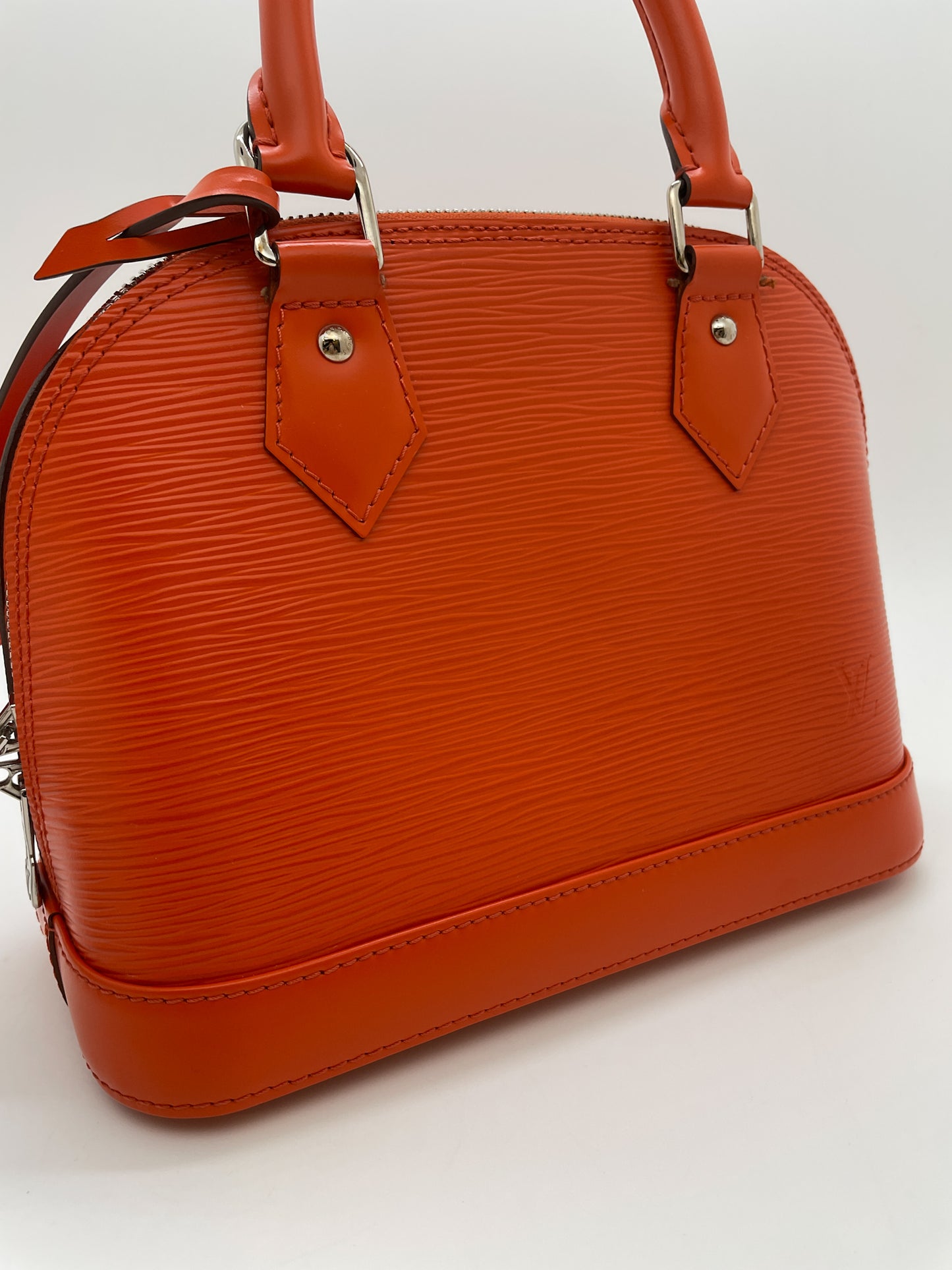 LOUIS VUITTON ALMA BB ORANGE EPI LEATHER